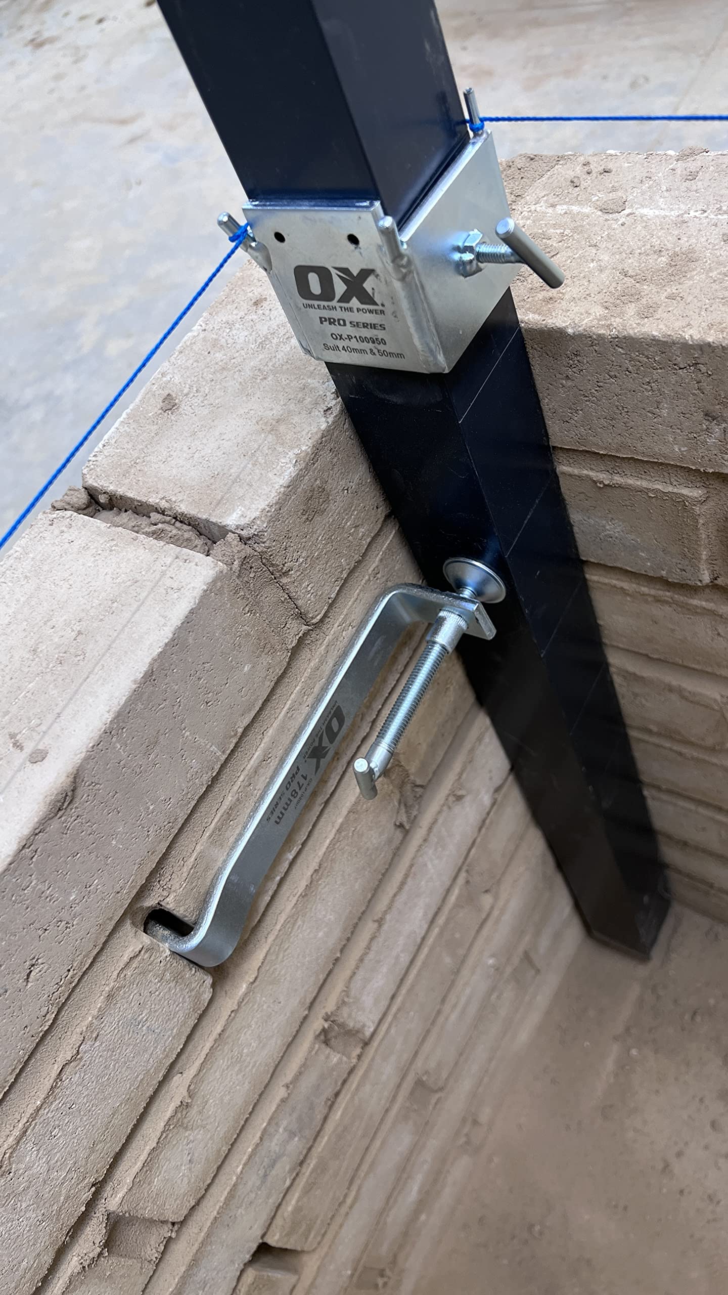 OX Pro Dori Block - Zinc Plated Solid Steel Dori Block - Brick Profile Tool - Image 4