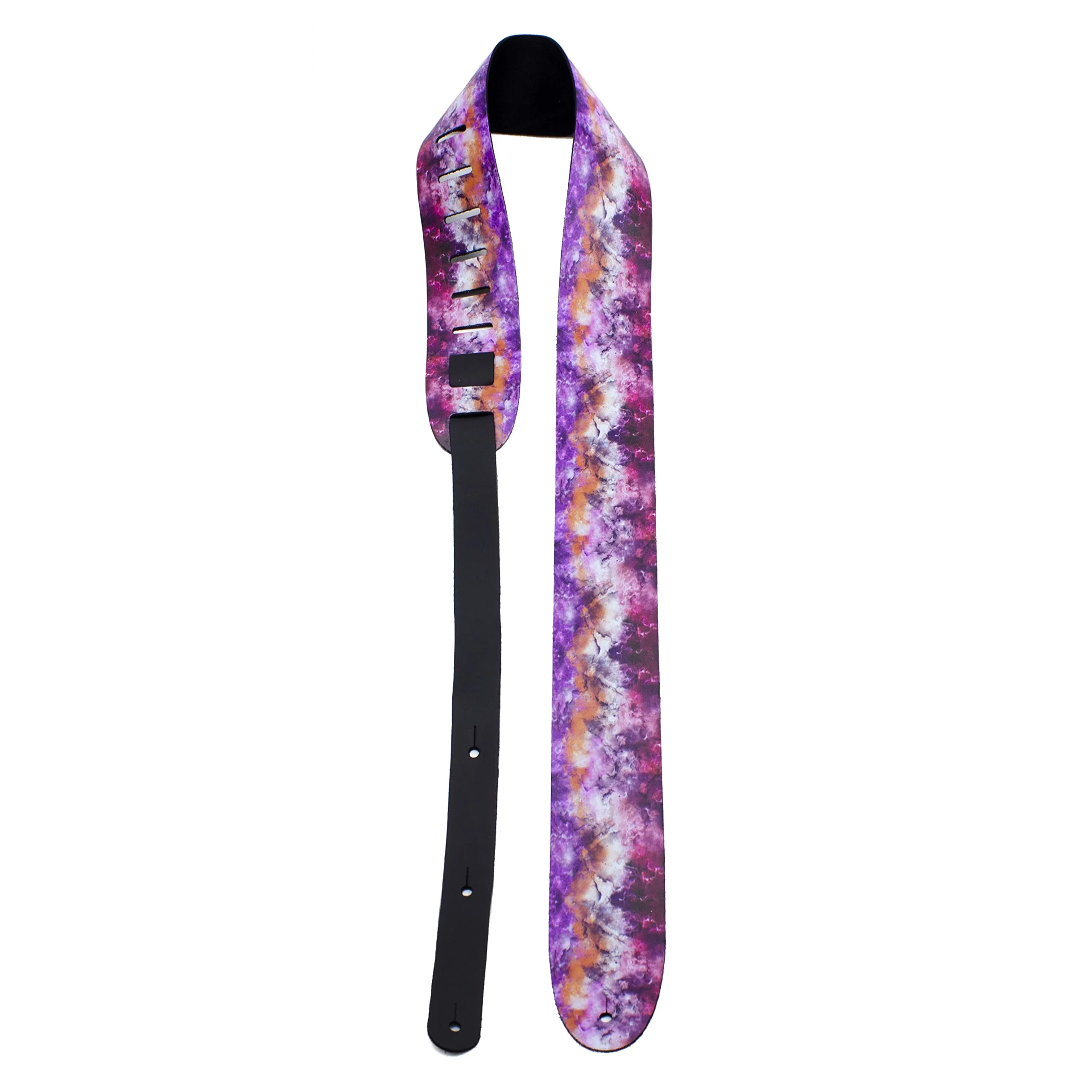 P Perri's Leathers Ltd. Unisex 0 Guitar Strap 56" Pink Crystal - Image 2