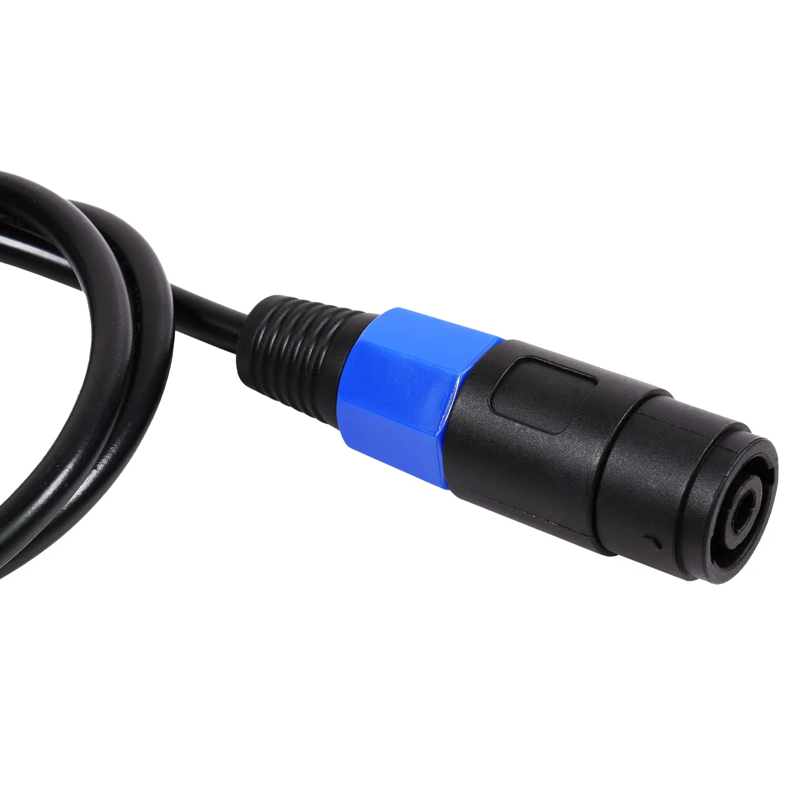 Pack of 1 3.3 Feet Speakon Female to 1/4" Male Cable - 1 Pack 1-Meter Pro Audio Patch SpeakON Jack Connector to 1/4-Inch (6.35mm) TS Speaker Interconnect Wire 1-Pack - Image 4