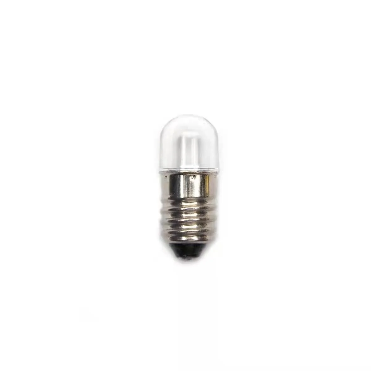 Pack of 10 AC E10 220 V LED Bulbs Replacement Bulbs 1 W 65 LM Miniature Screw Bulbs (220 V Cool White) 220 V Cool White - Image 6
