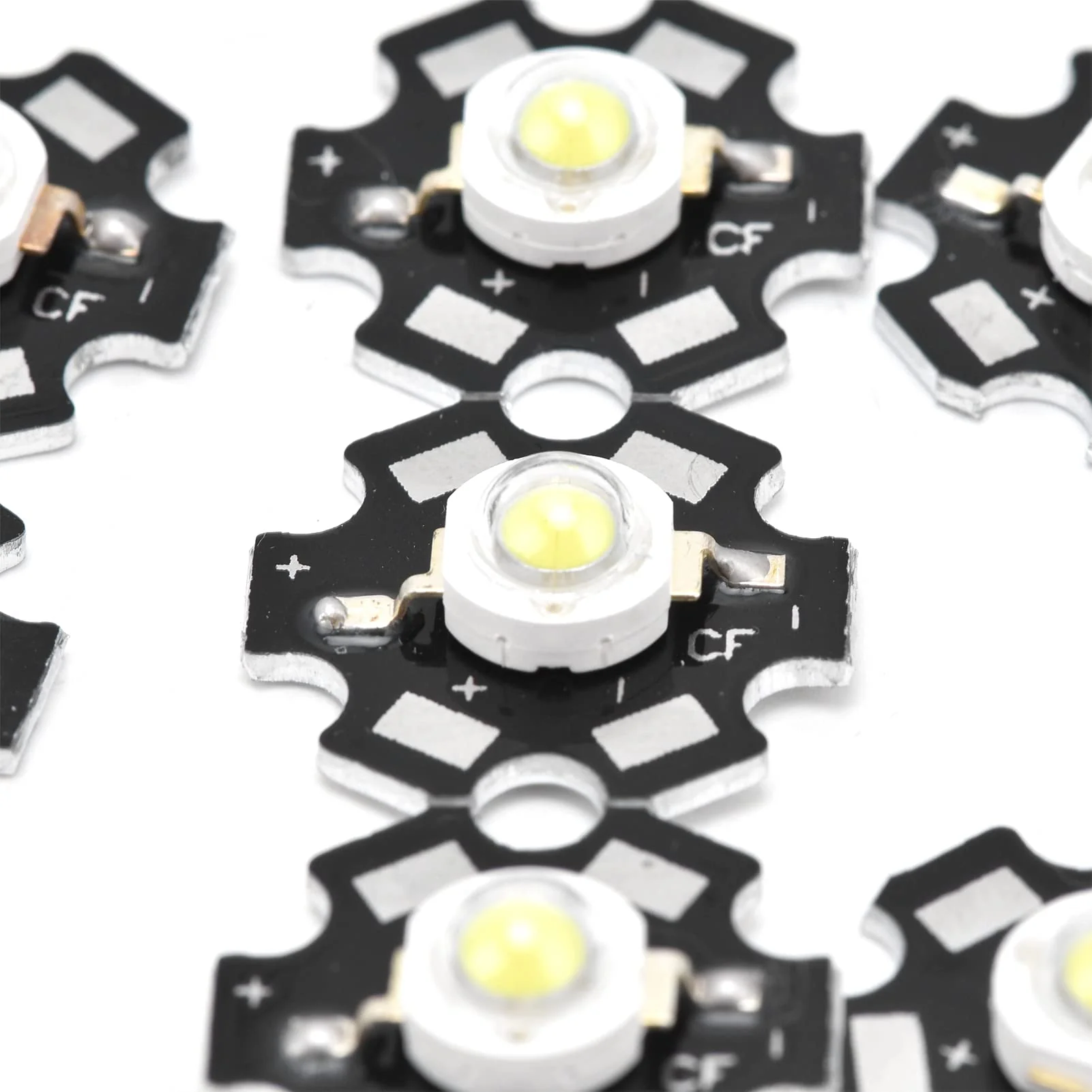 Pack of 10 Lamp Beads, Diode Chips, 3 V LED Chip Bulb, 6500 K Integrated Chip Light Source, SMD Lamp Chip Bulb for Ceiling Light, Downlight, DIY Lighting White Light 1W - Image 7