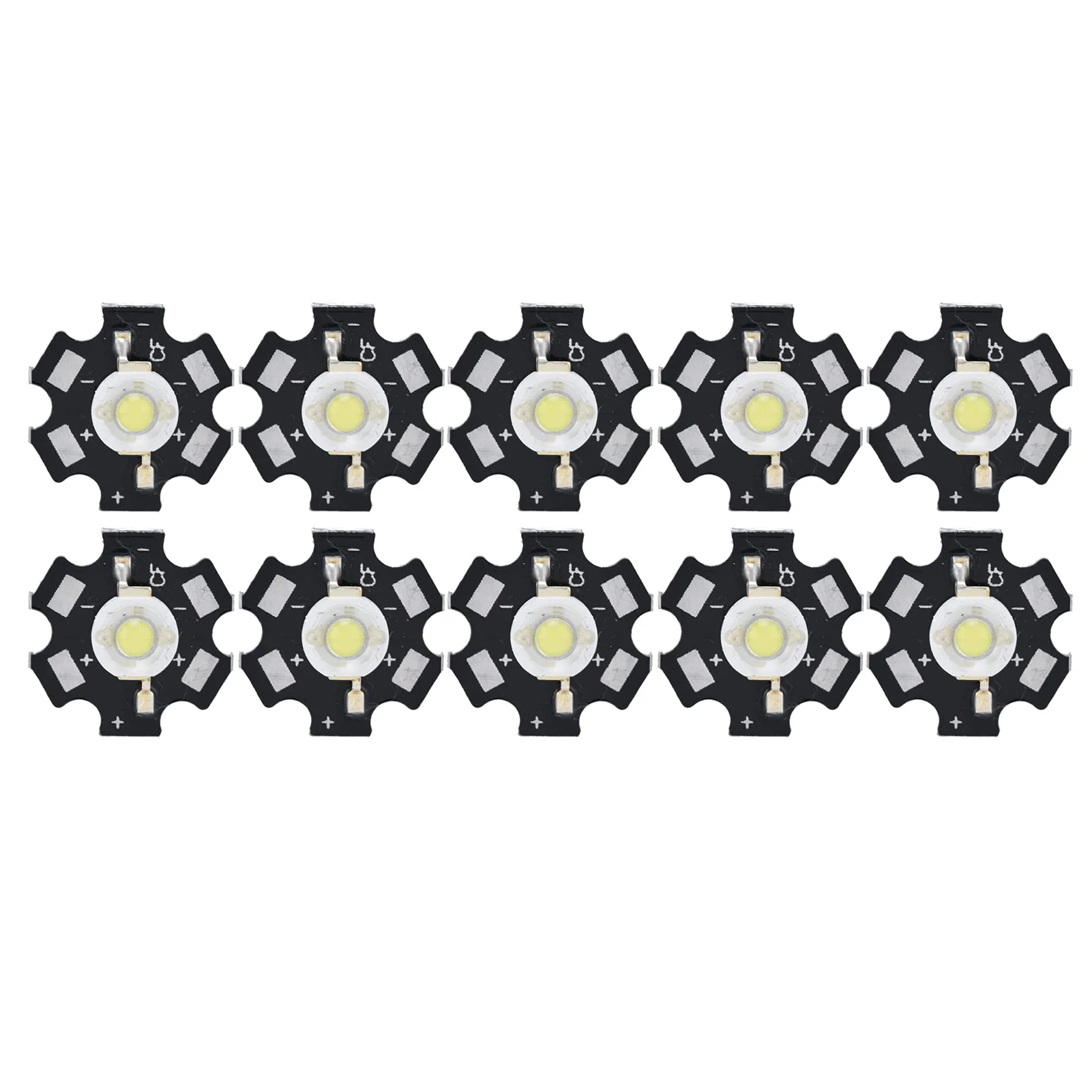 Pack of 10 Lamp Beads, Diode Chips, 3 V LED Chip Bulb, 6500 K Integrated Chip Light Source, SMD Lamp Chip Bulb for Ceiling Light, Downlight, DIY Lighting White Light 1W - Image 9