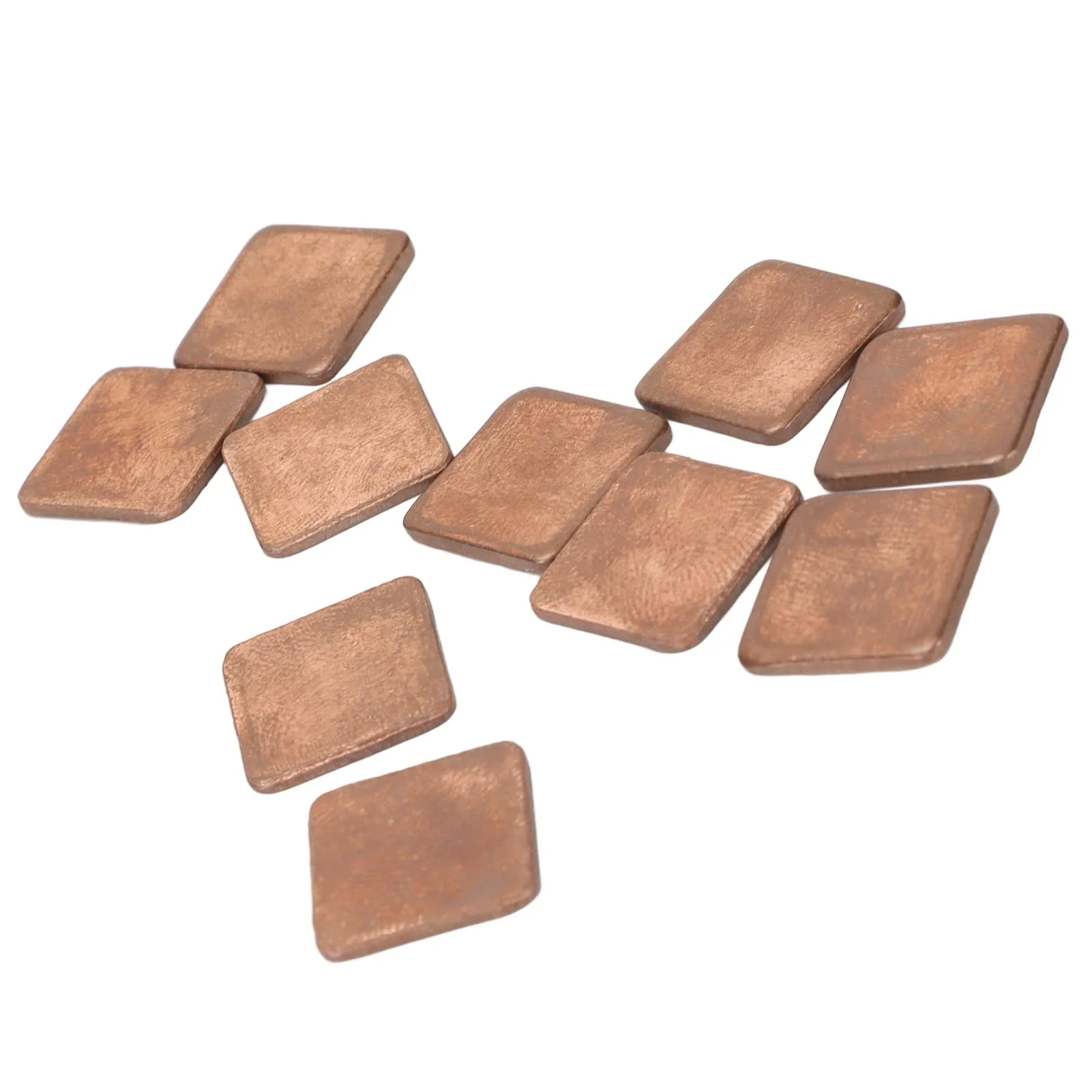 Pack of 100 15 mm GPU CPU Thermal Heatsink Copper Pad, Copper Pad Shim Thermal Kit, Multiple Thickness Options Copper Plate Cooler Small Heatsink for Cooling PC Components (15 x 15 x 0.5 mm) - Image 8