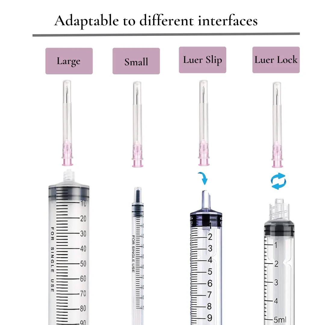 Pack of 100 18 g x 1 inch (25 mm) stainless steel dosing accessories for refill liquids, individually packed, refill tubes for industry, science laboratories, for hobby and DIY, multi-purpose 18G x 1 inch (25 mm) - Image 5