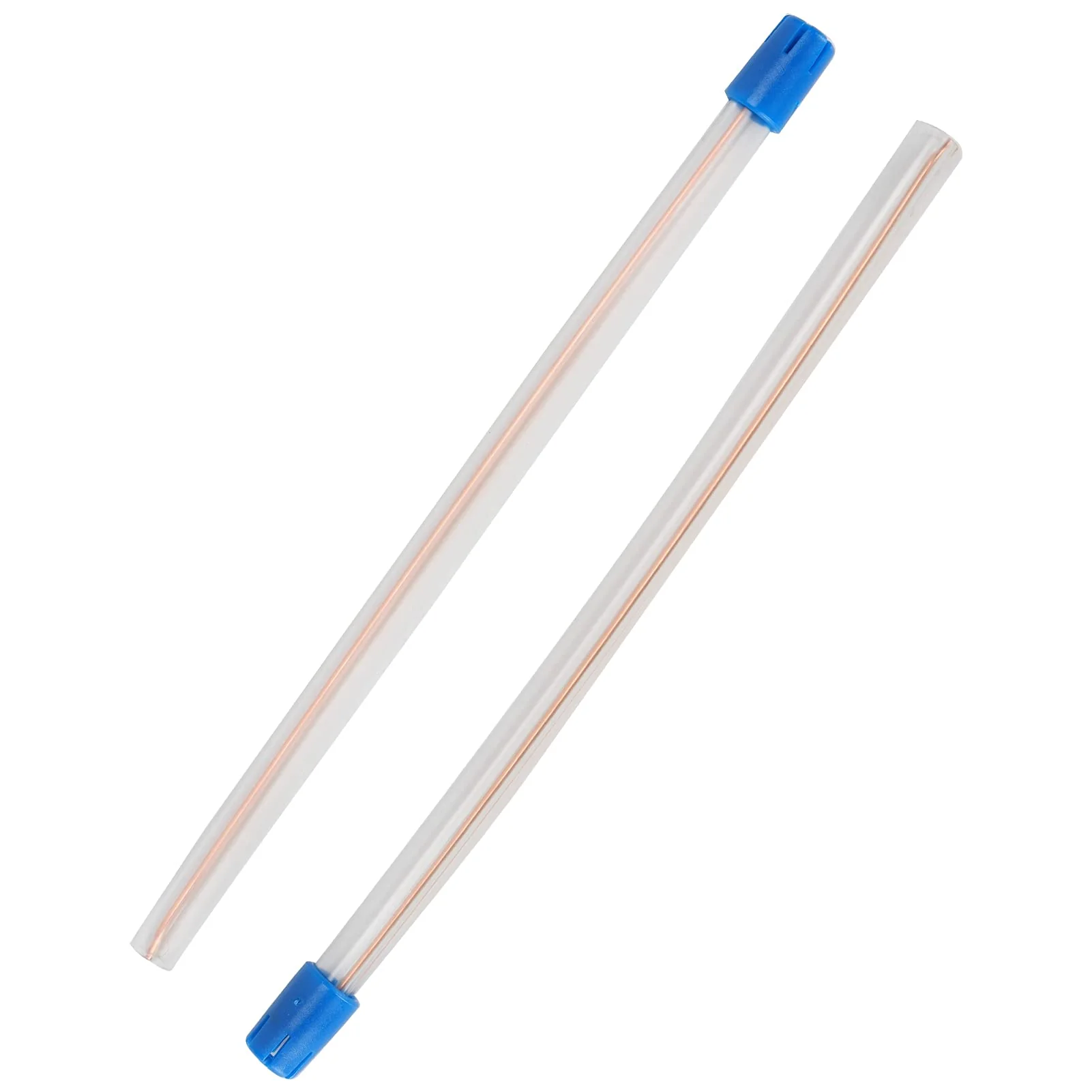 Pack of 100 Disposable Saliva Straws, Oral Care Sticks, Latex-Free Suction Tips, Flexible Transparent Tube with Blue Tips, Oral Care Accessories - Image 7