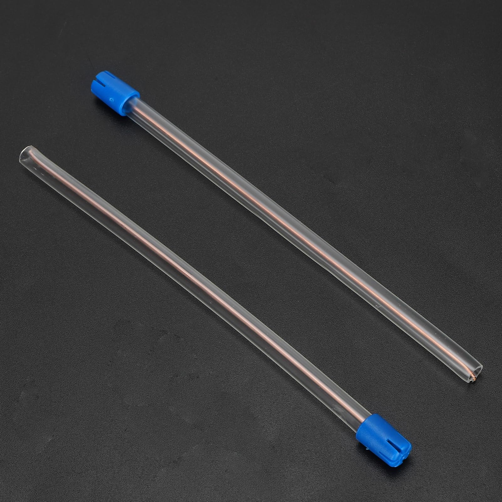 Pack of 100 Disposable Saliva Straws, Oral Care Sticks, Latex-Free Suction Tips, Flexible Transparent Tube with Blue Tips, Oral Care Accessories - Image 8