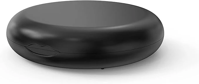 Pack of 2 Braces / Teeth Box with Mirror, Denture Box, Brace Box, Grinding Splint Box, Prosthetic Container Black for Braces or Dentures Storage - Image 4