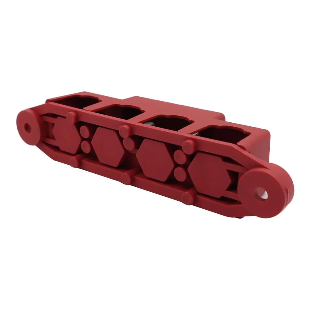 Pack of 2 Busbar 12V-48V DC Busbar Distribution Block 250A Power Distribution Block, Power Distribution Rail with 4 x M8 Bolt Connection for Car Marine Car Trailers Motorhome Boat - Image 6