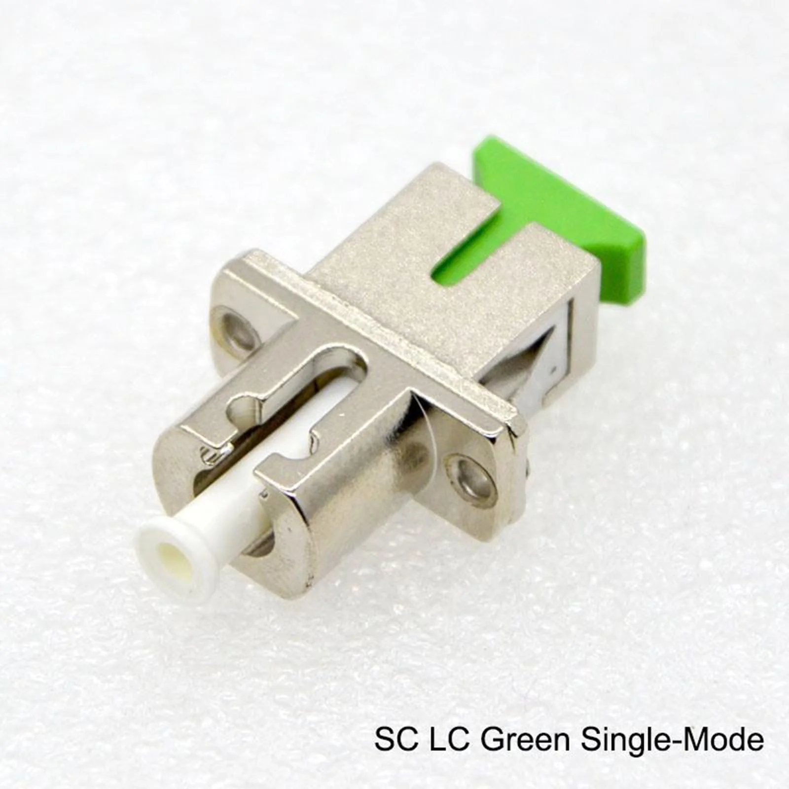 Pack of 2 Fibre Optic Adapter, SC/APC Female to LC/APC Male Singlemode, LC to SC Adapter, for Durable and Fast Fibre Optic Coupling - Image 7