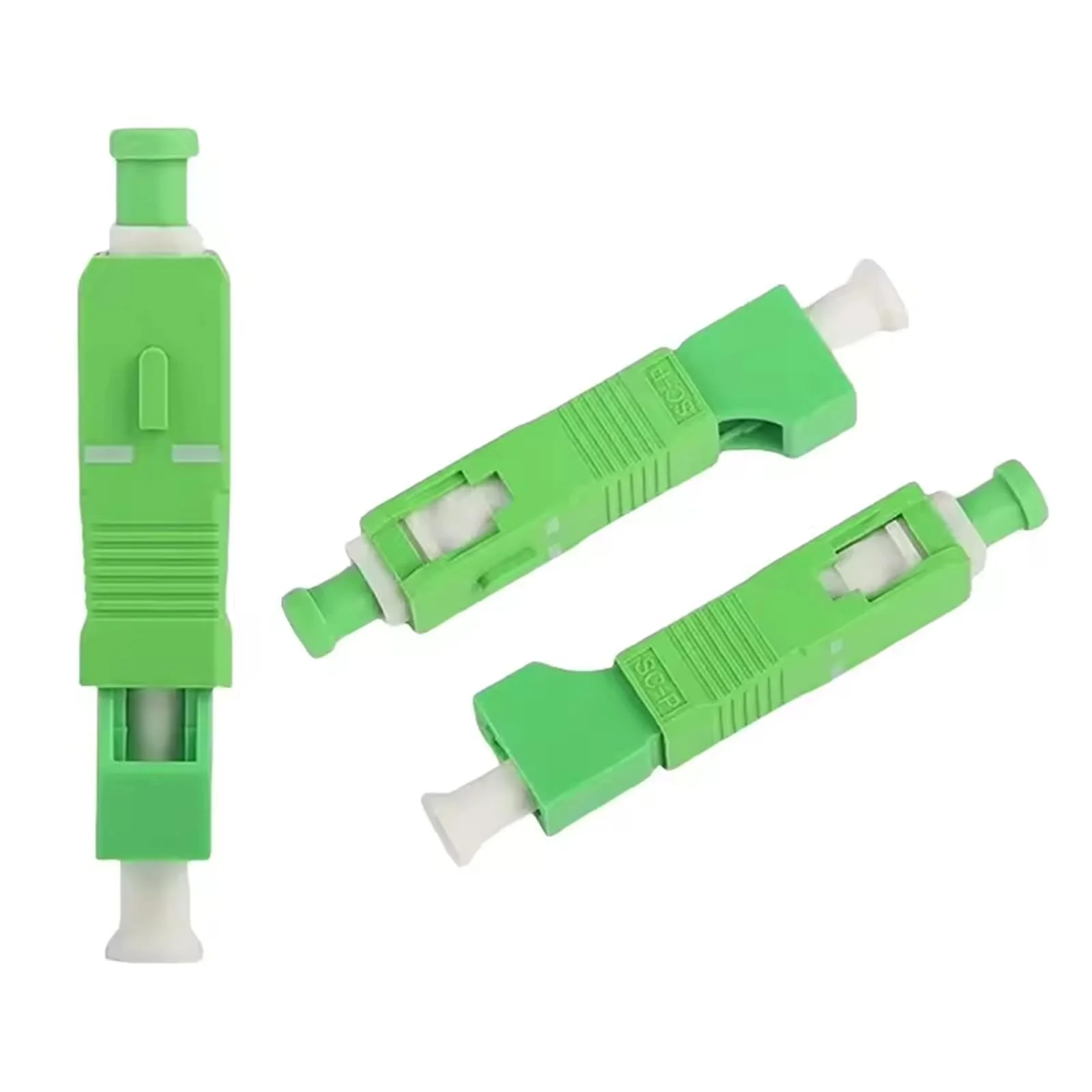 Pack of 2 Fibre Optic Coupling, LC/APC Female to SC/APC Male, SC Male-LC Female, Singlemode Fibre Optic Adapter, Hybrid Fibre Adapter Plug, for Connecting Fibre Optic Communication Devices - Image 5