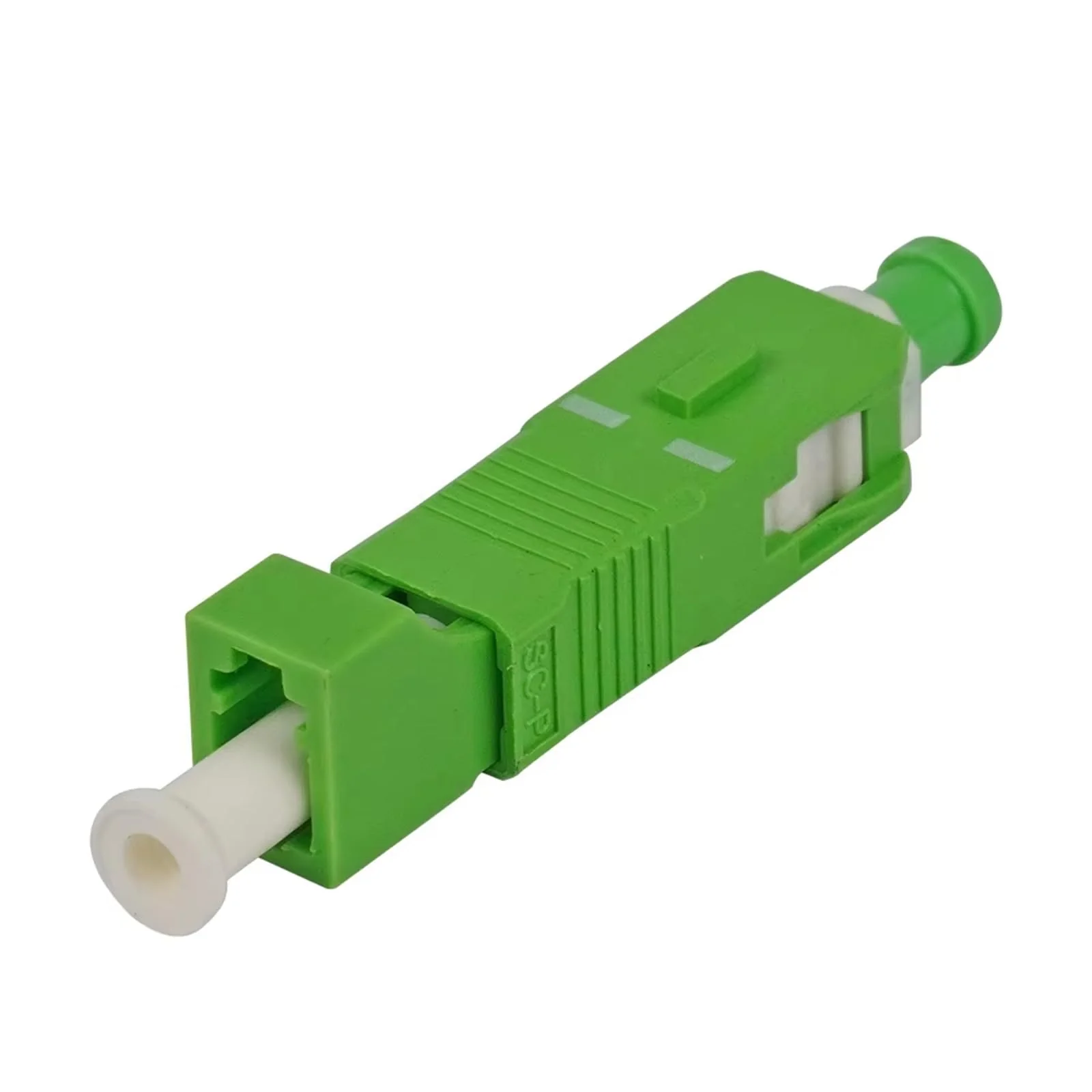 Pack of 2 Fibre Optic Coupling, LC/APC Female to SC/APC Male, SC Male-LC Female, Singlemode Fibre Optic Adapter, Hybrid Fibre Adapter Plug, for Connecting Fibre Optic Communication Devices - Image 6