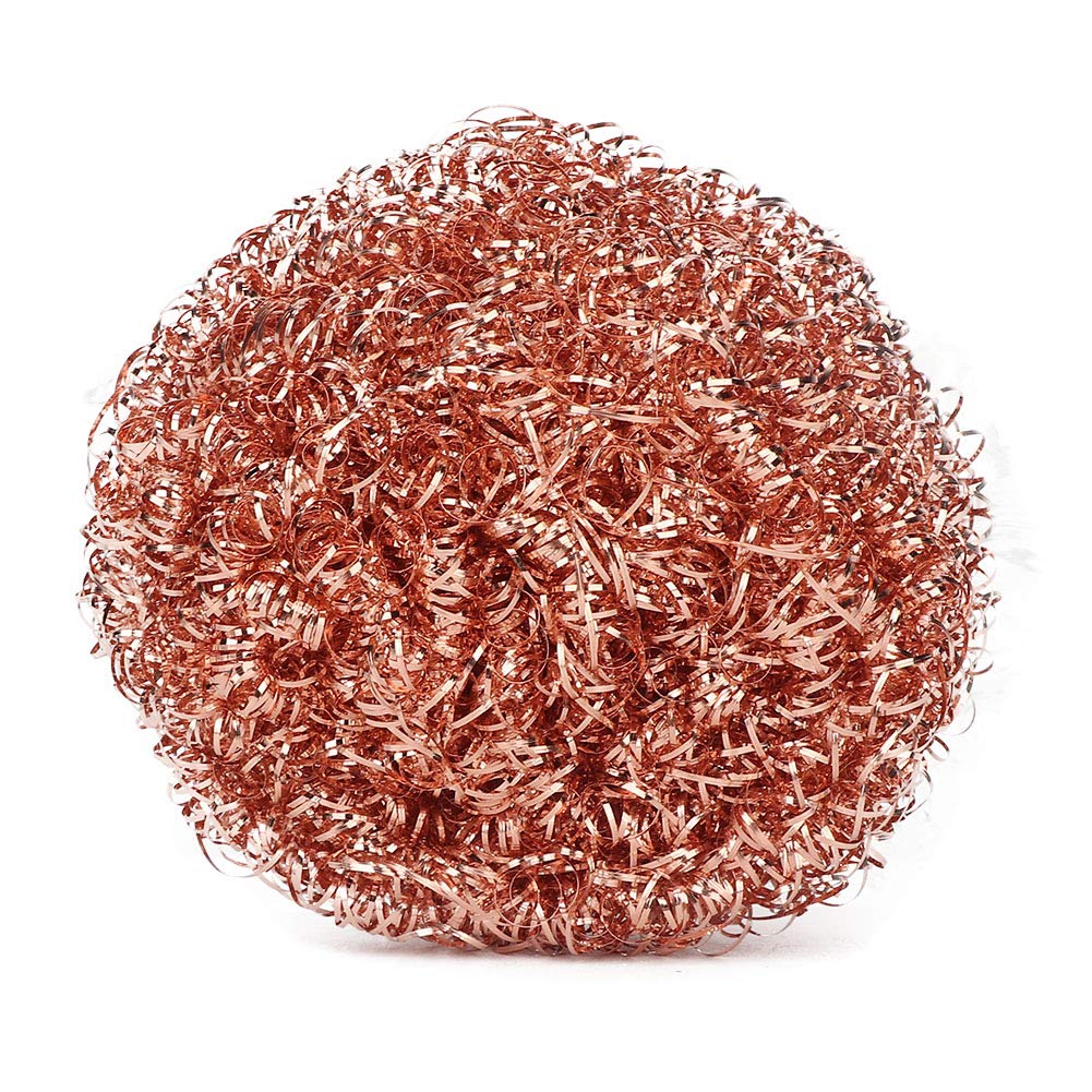 Pack of 2 Soldering Iron Soldering Tip Cleaner Soldering Tip Cleaning Wire Soldering Tip Cleaning Ball and Base Copper Wire Cleaning Ball Copper (Copper) Kupfer - Image 2