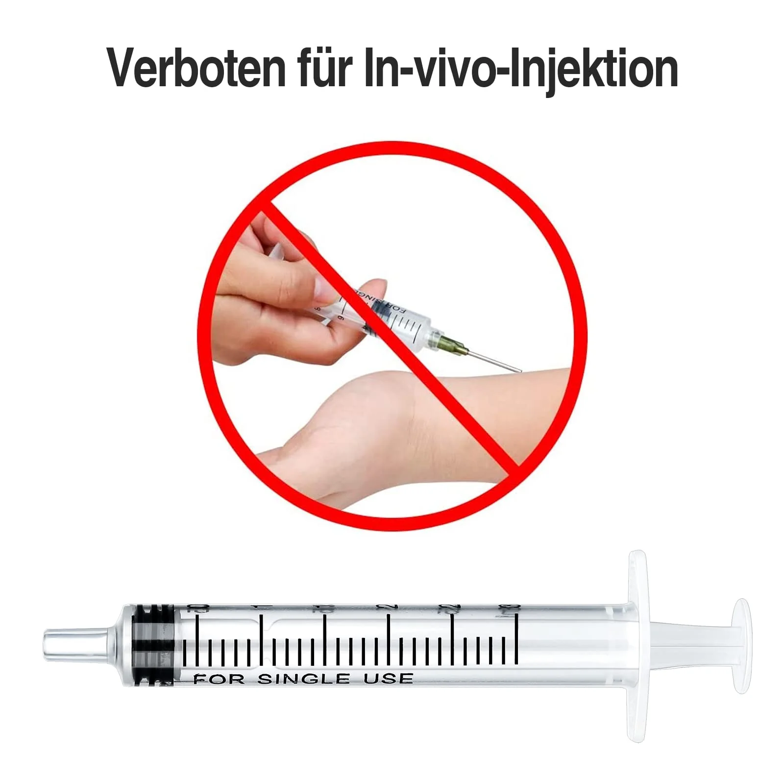 Pack of 20 3 ml Syringe Plastic Syringes with Lid Sterile Colostrum Syringe Set without Needle for Feeding, Liquid Syringe for Glue, Ink, Motor Oil, Newborn Animal Feeding Lab - Image 5