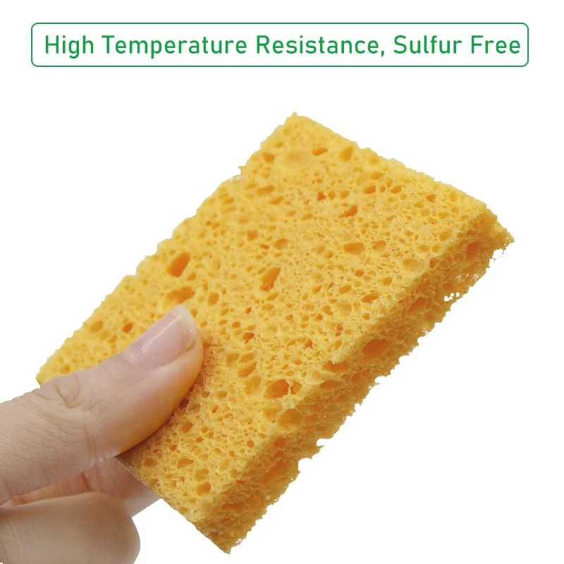 Pack of 20 Professional Soldering Sponge Cleaning Sponge Soldering Iron (6.7 x 6.7 x 1 cm), Cleaner Sponges for Soldering Tips, Soldering Tip Cleaner Sponge & Soldering Tip Reactivator, Soldering 6,7*6,7*1 cm - Image 4