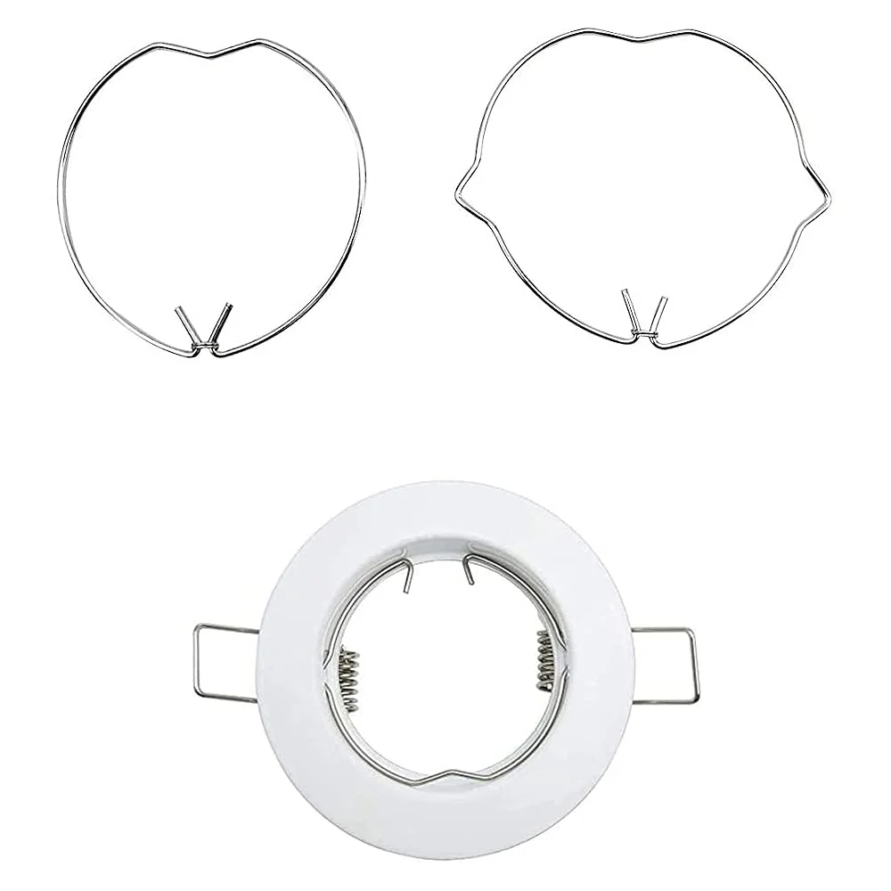 Pack of 20 Snap Rings for GU10 MR16 Diameter Downlight Retaining Spring Rings Clips LED Halogen Lamp Holder 50 mm - Image 4