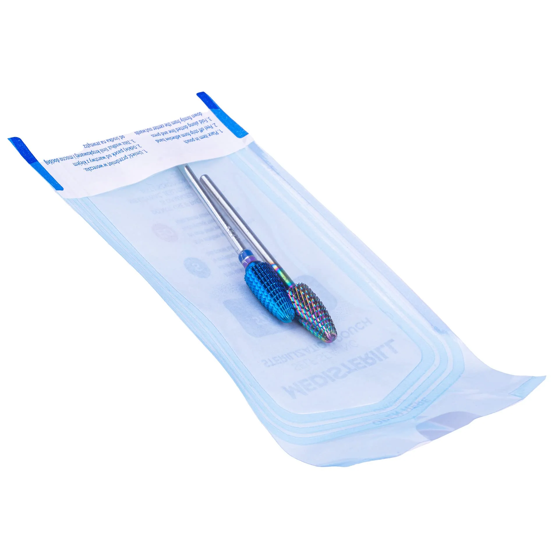 Pack of 200 Self-Sealing Sterilisation Bags, PVC Dental Sterilisation Bags, Self-Sealing Bag, Autoclave Steriliser Bag for Cleaning Tools (5.7 x 13 cm) 57x130 - Image 2