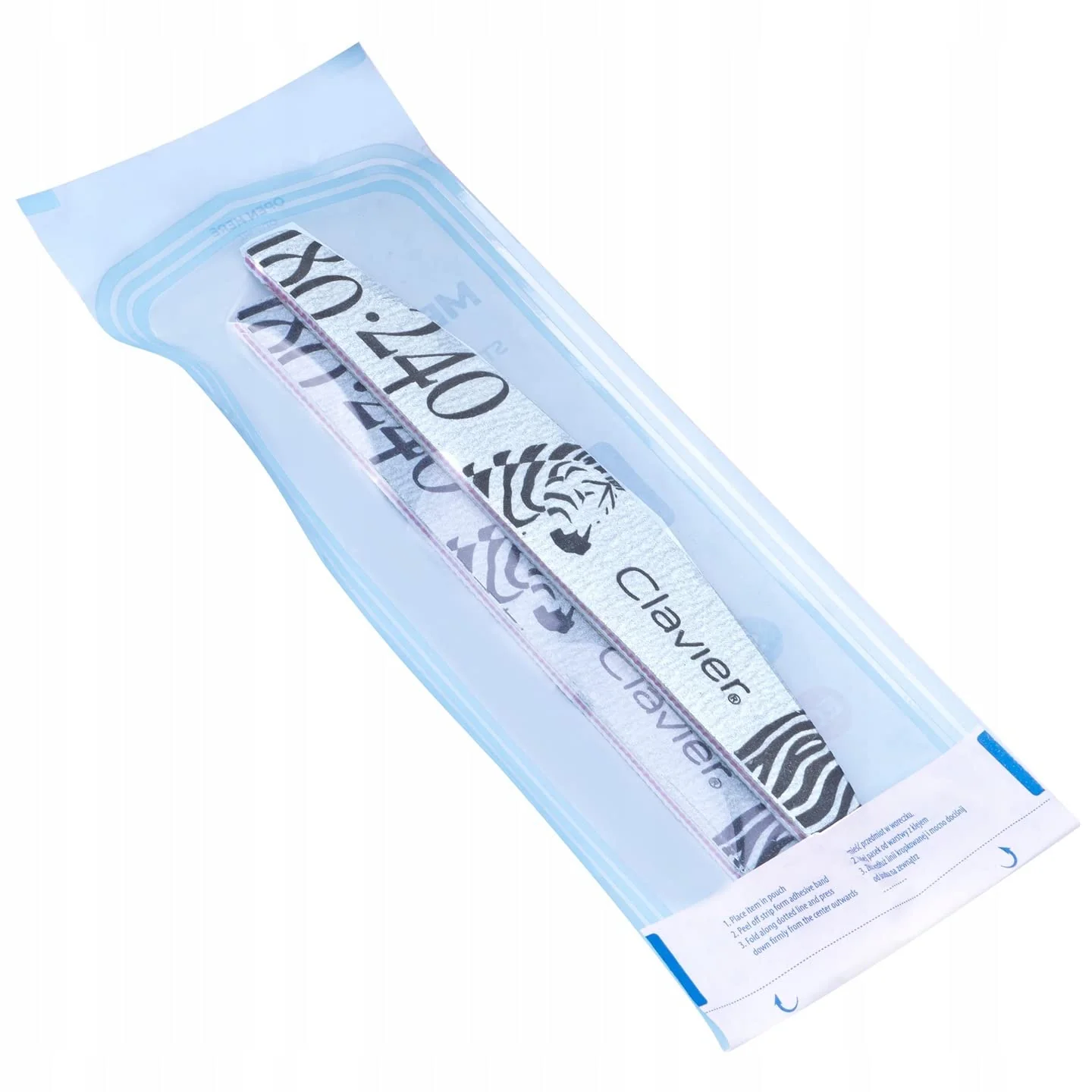 Pack of 200 Self-Sealing Sterilisation Bags, PVC Dental Sterilisation Bags, Self-Sealing Bag, Autoclave Steriliser Bag for Cleaning Tools (5.7 x 13 cm) 57x130 - Image 4