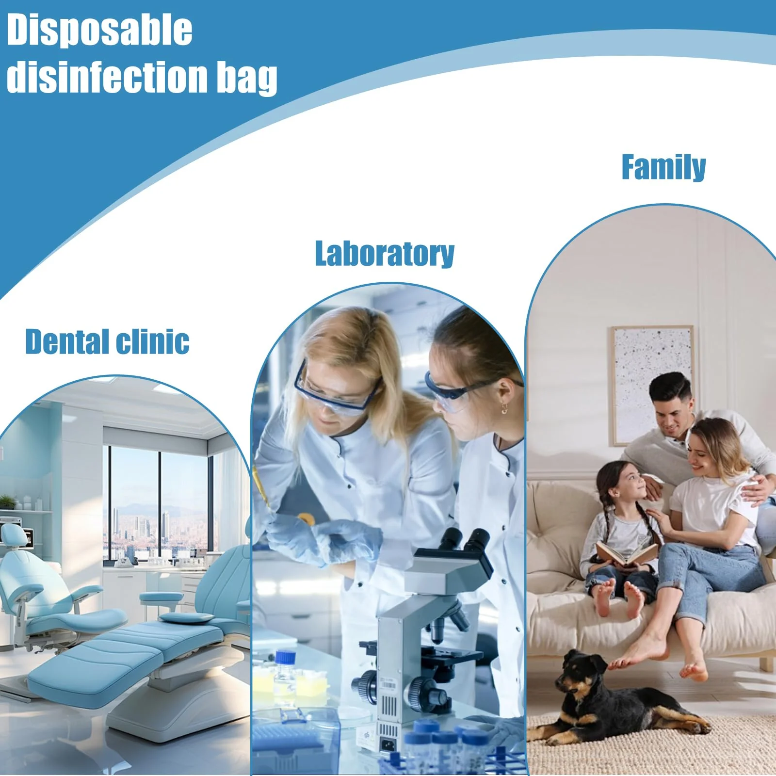 Pack of 200 Sterilisation Bags, Disposable Self-Adhesive, Autoclave Seal Sterilisation Bags, for Dental Tools, Tattoos or Manicures (90 x 260 mm) - Image 6
