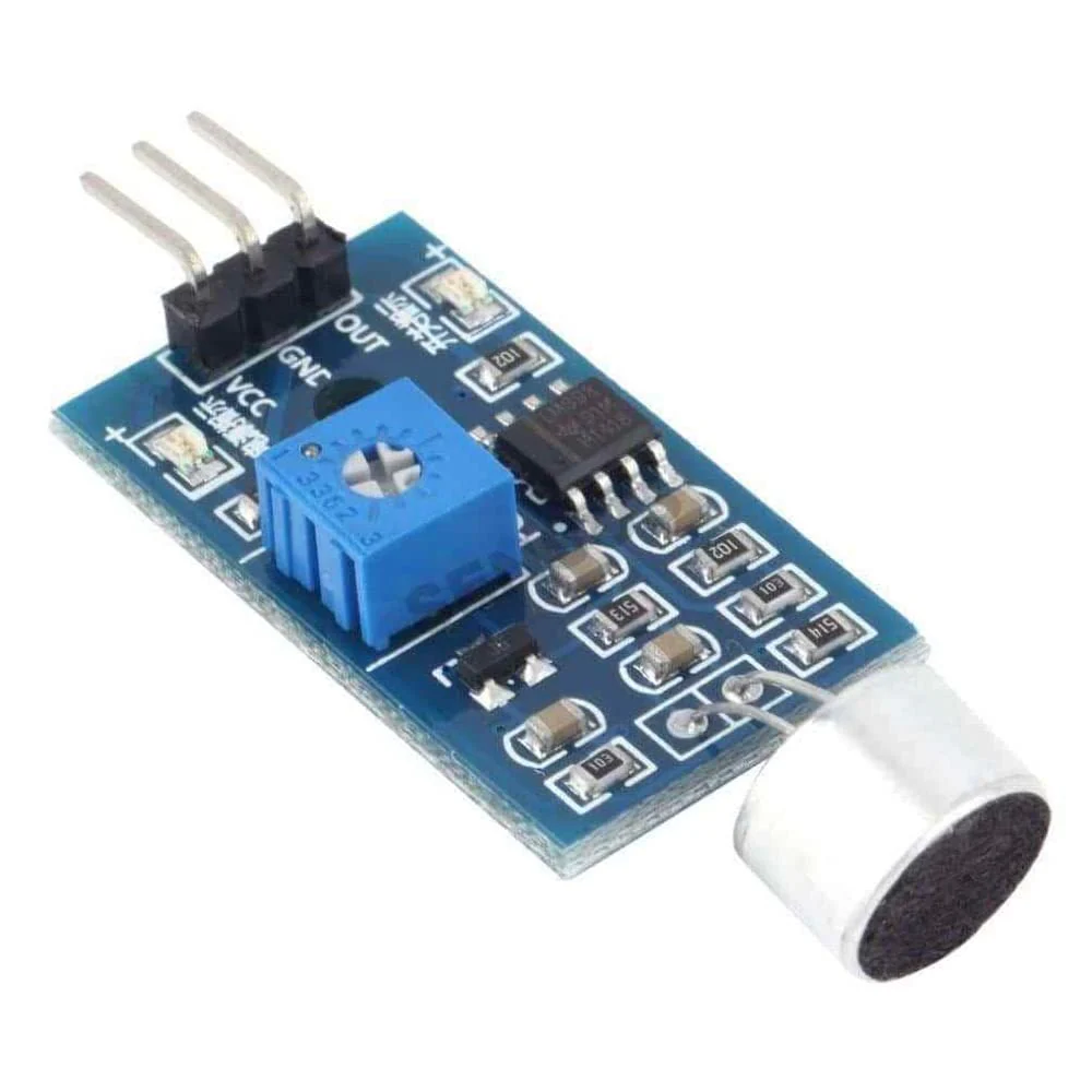 Pack of 3 Microphone Microphone Noise Detection Sound Sensor Module Raspberry Pi AR-duino - Image 2