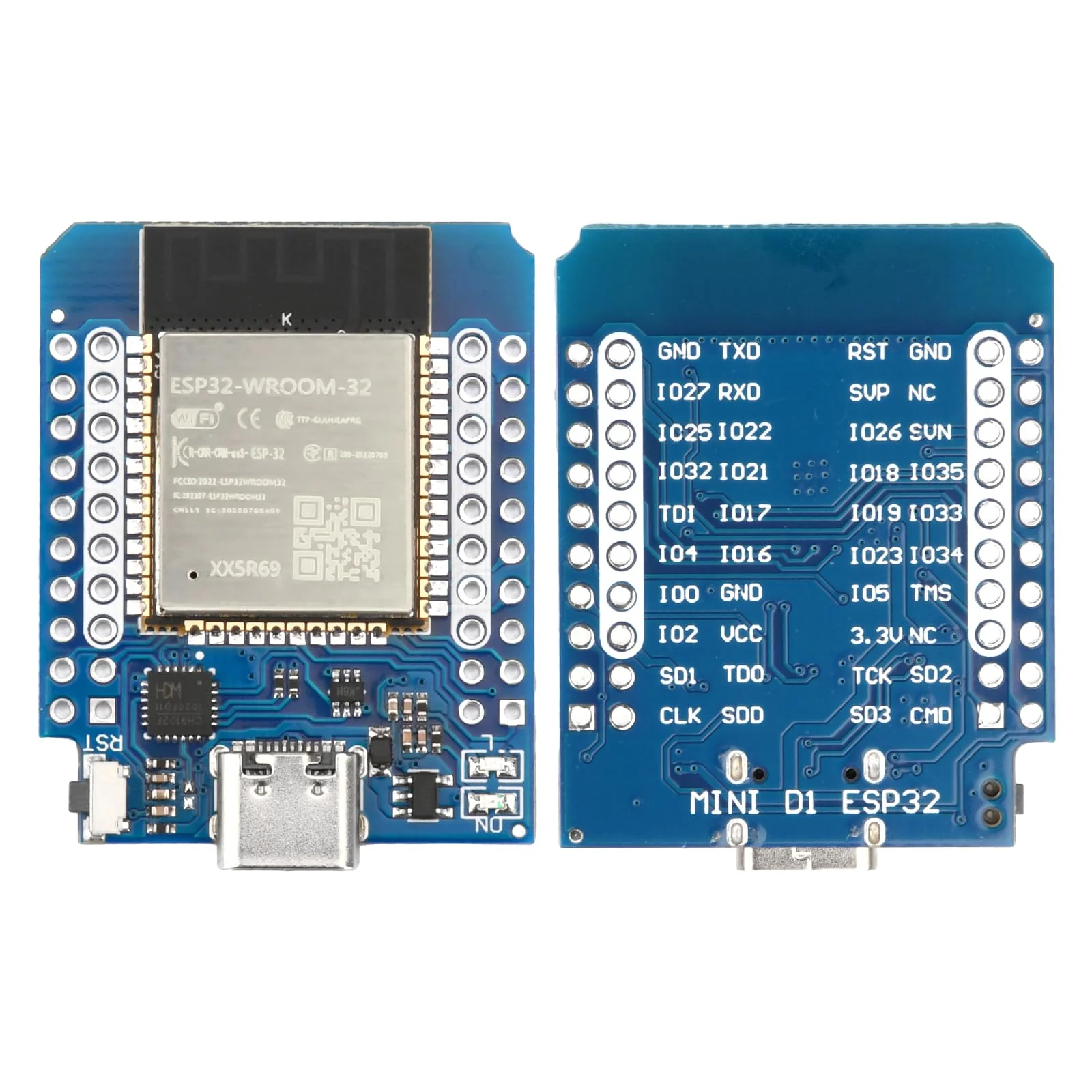 Pack of 3 Mini for ESP32 Development Board NodeMCU WiFi Bluetooth Development Board CH9102F Chip Compatible Arduino IDE - Image 6