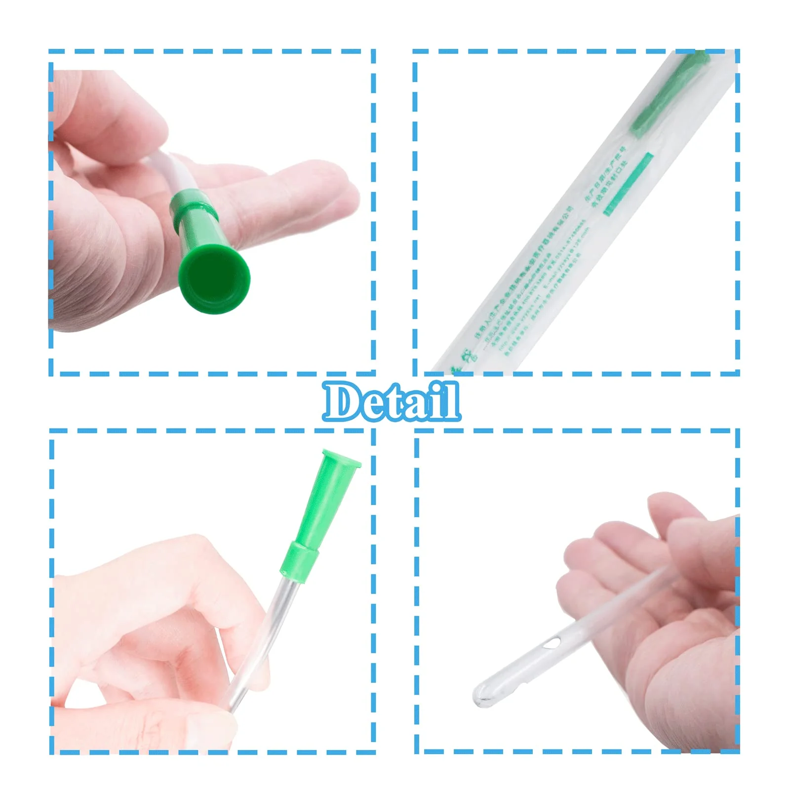 Pack of 4 Plastic Hose Syringe Handy Plastic Hoses for Plastic Syringe Fit Hydroponic Liquid Measurement Cake Decoration Pets Feeding Tools 32 cm - Image 3