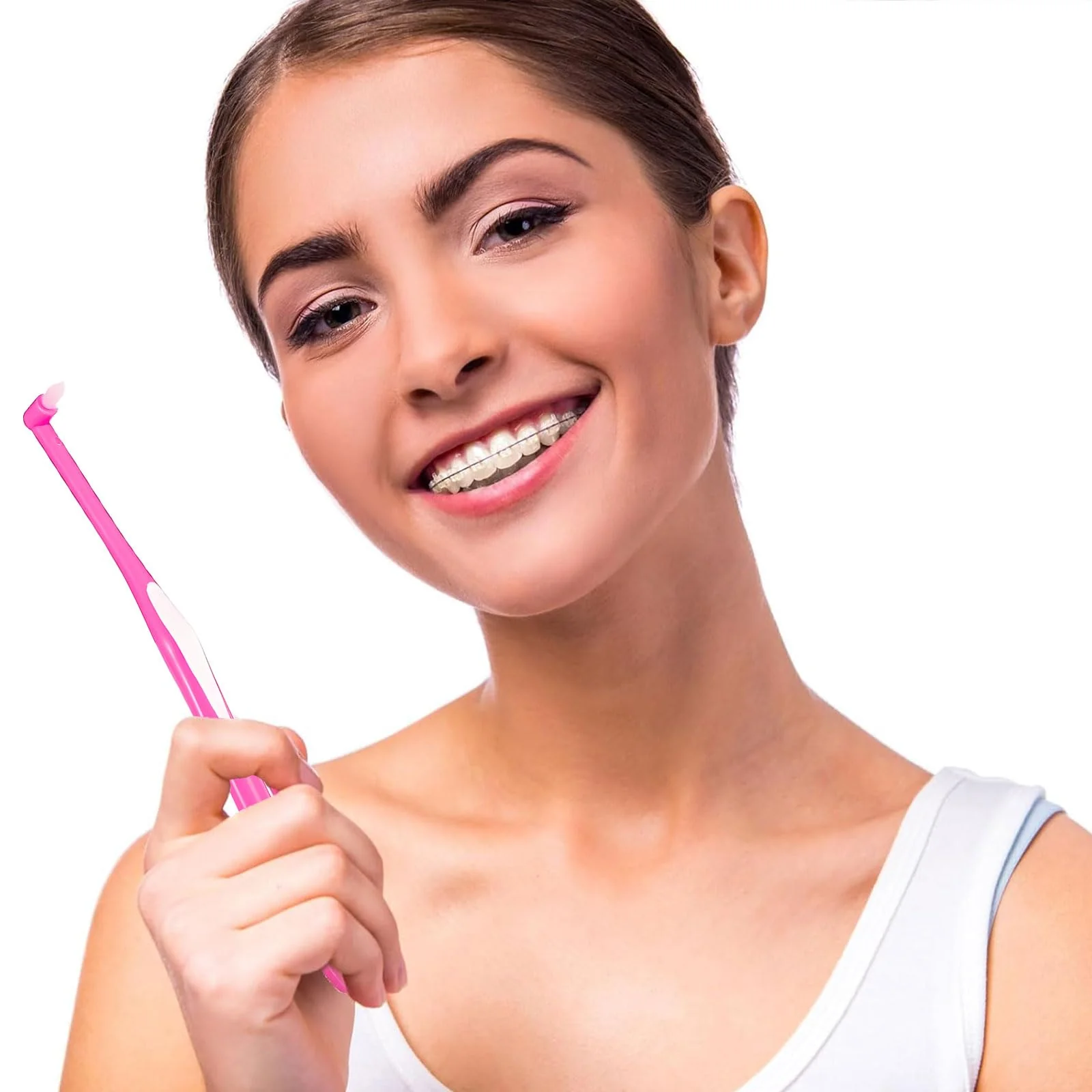 Pack of 4 Tuft Toothbrush, Soft Tuft Brush, Soft Tufted Toothbrush, Single Interdental Spacing Brush for Orthodontic Braces - Image 6
