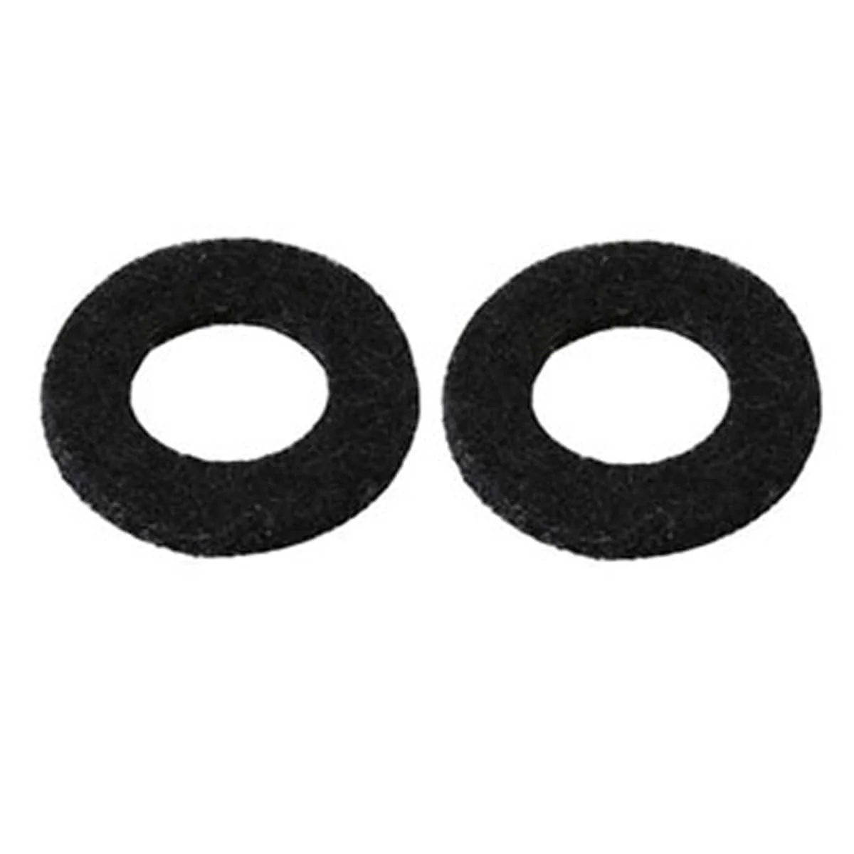 Pack of 40 Trumpet Valve Pads Trumpet Washers Cushion Trumpet Top Cap Felt Ring Pads Trumpet Replacement Accessory Trumpet Parts Black 20 and White 20 Black and White - Image 2