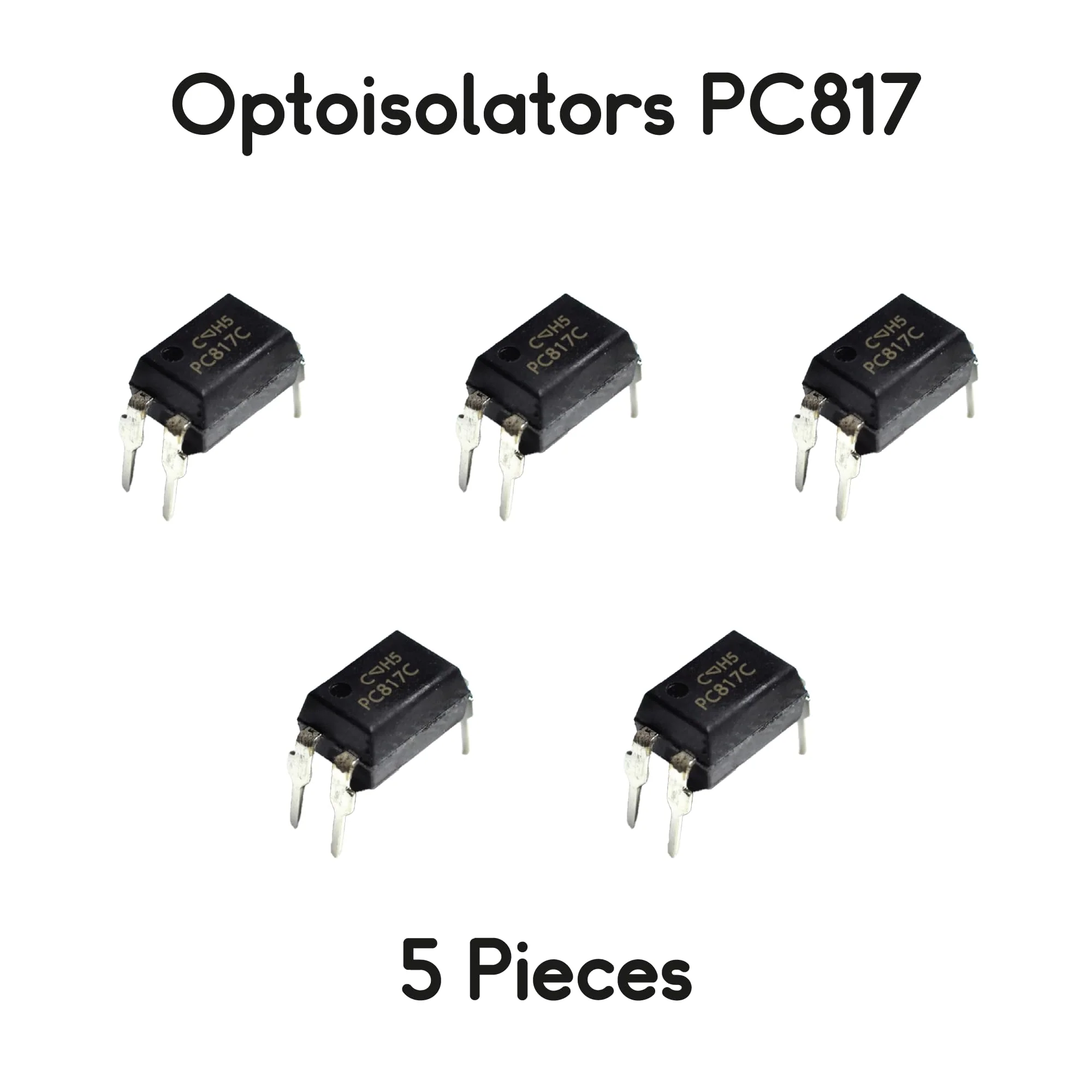 Pack of 5 Opto Insulators PC817 PC817C - Image 2