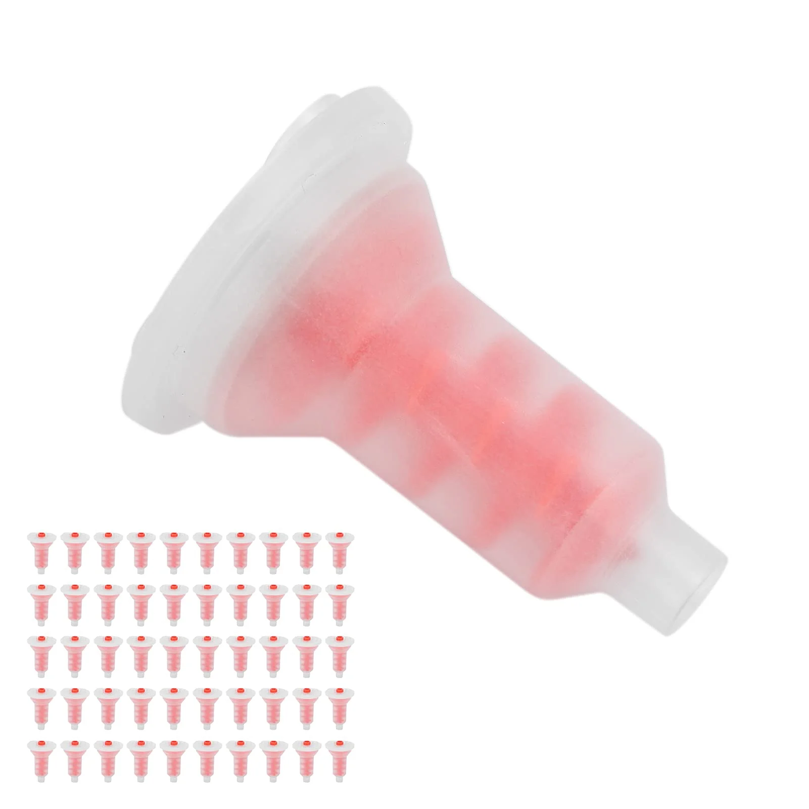 Pack of 50 Dental Mixing Tips, Disposable Dental Silicone Mixing Tip, Dental Dynamic Intraoral Disposable Intraoral Mixing Head, Mix 5:1 Ratio Dental Accessories - Image 5