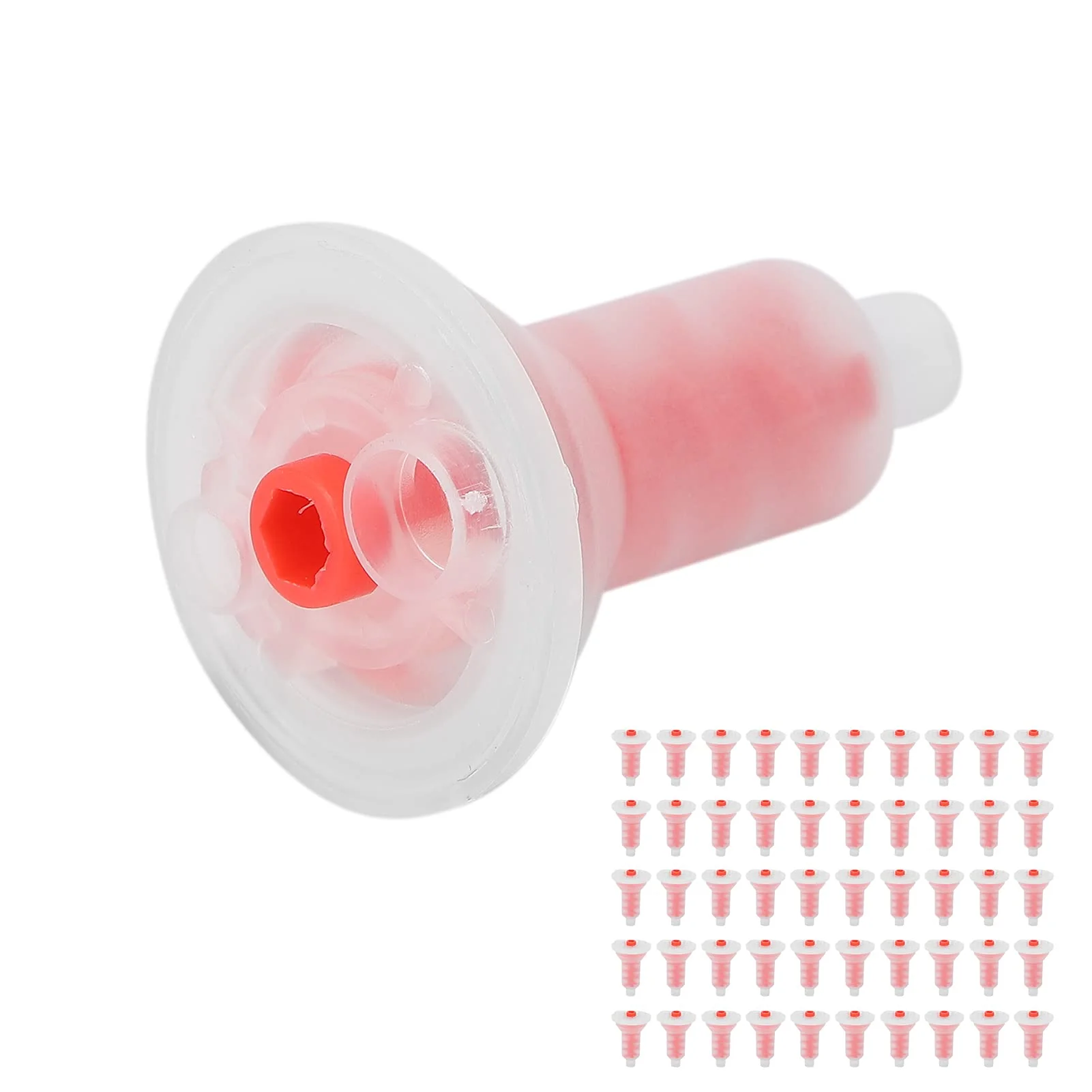 Pack of 50 Dental Mixing Tips, Disposable Dental Silicone Mixing Tip, Dental Dynamic Intraoral Disposable Intraoral Mixing Head, Mix 5:1 Ratio Dental Accessories - Image 9