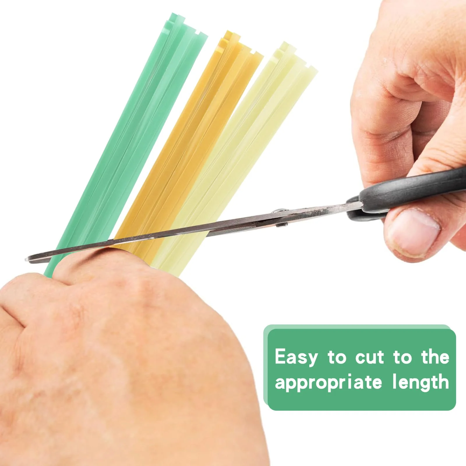 Pack of 75 Tooth Sandpaper, 4 mm x 145 mm Wide Dental Polishing Strips, Sanding Finish Polishing Strips, Tooth File, 3 Colours, Wear-Resistant Plastic Sandpaper, NatureAqua Resin Tooth Polishing - Image 3