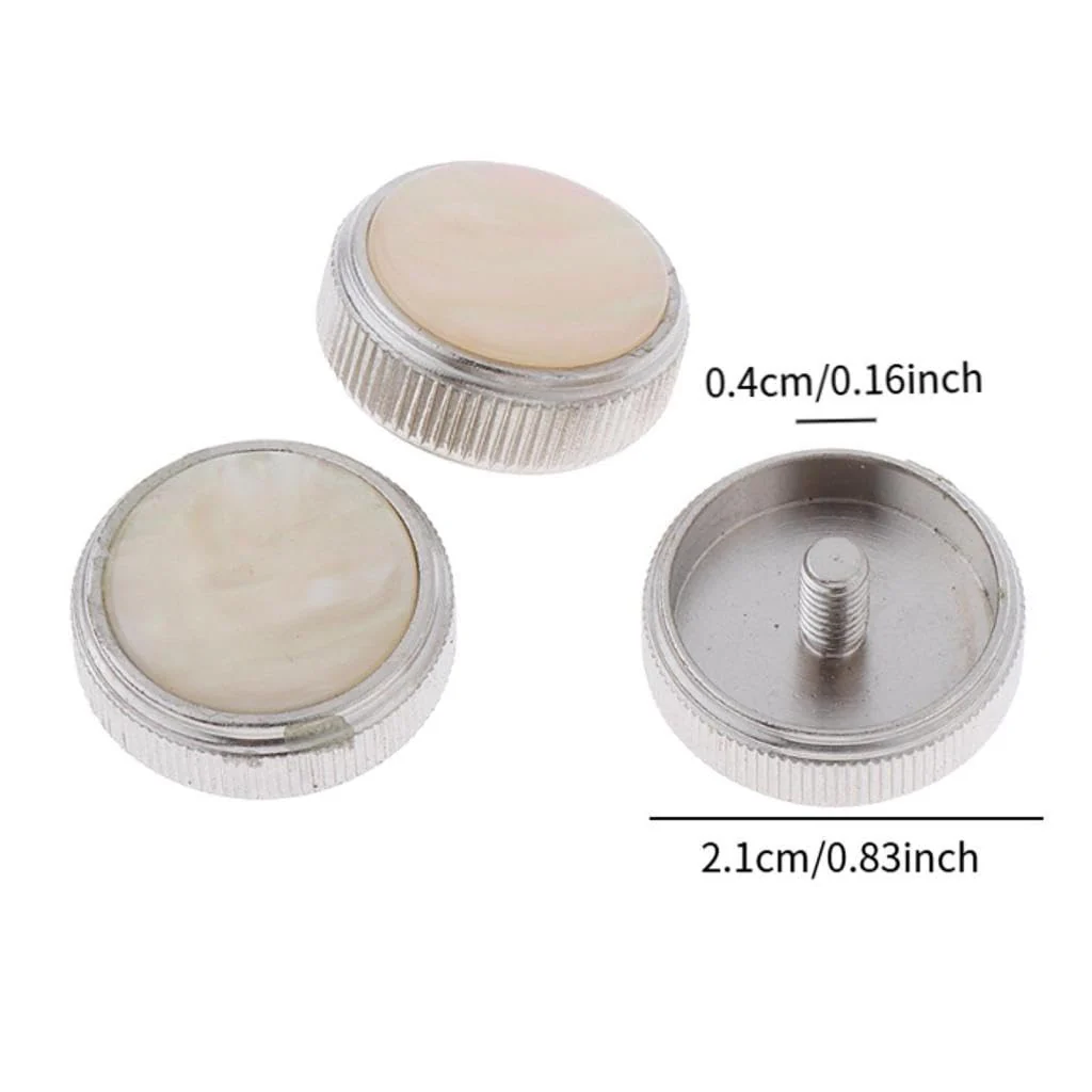 Pack Of Three Euphonium Brass Wind Musical Instrumental Parts Valve Buttons - Image 4