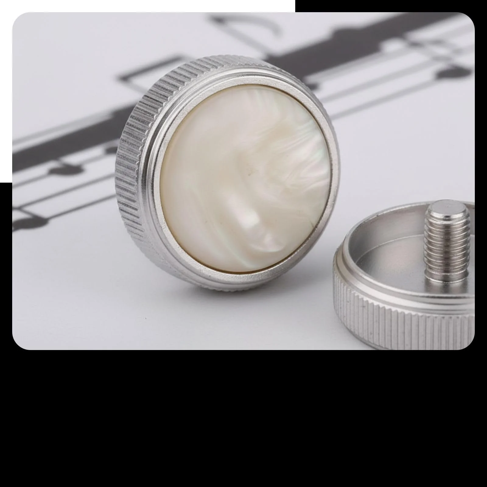 Pack Of Three Euphonium Brass Wind Musical Instrumental Parts Valve Buttons - Image 5