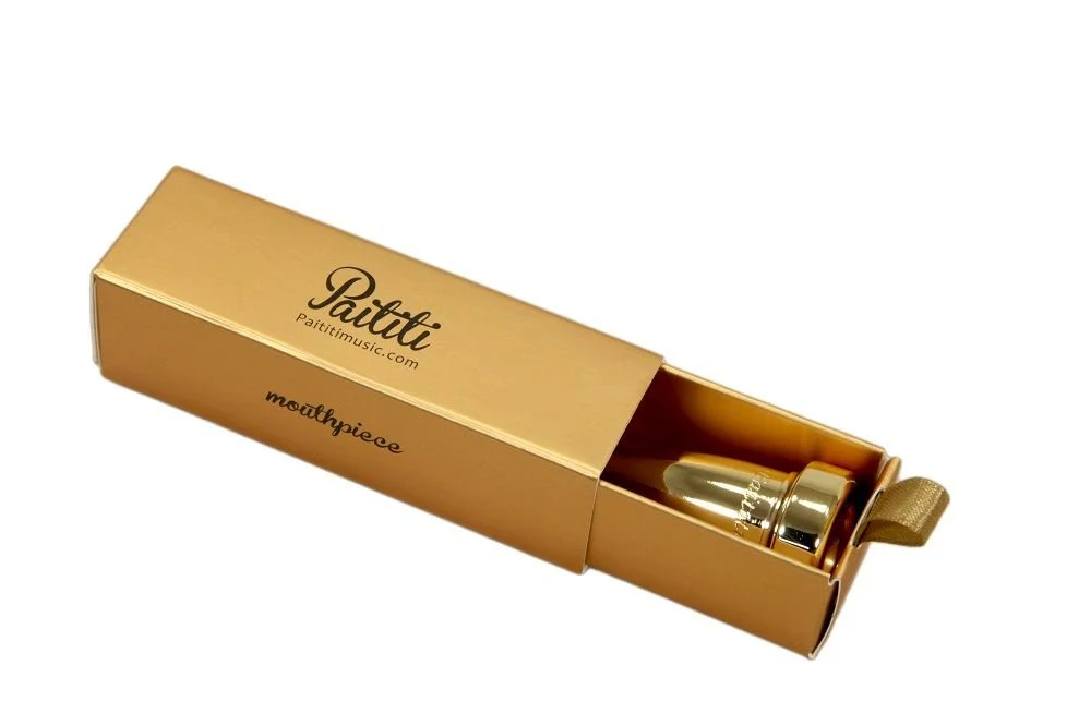Paititi Gold Plated Rich Tone Bb 3C Trumpet Mouthpiece 3C Rich Tone Gold Plated - Image 2