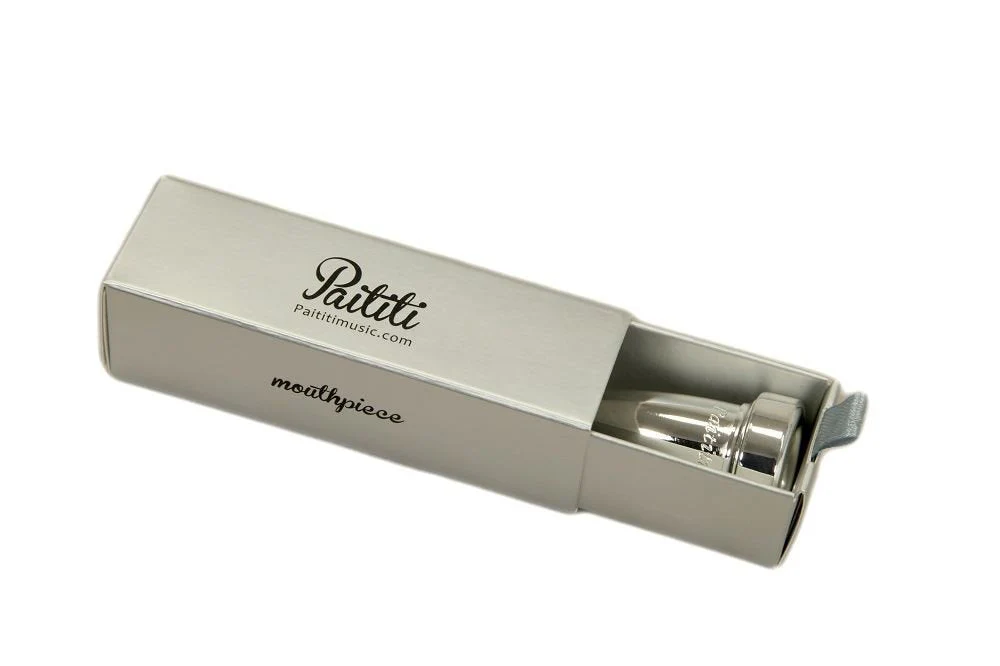 Paititi Silver Plated Rich Tone Bb 3C Trumpet Mouthpiece 3C Rich Tone Silver Plated - Image 2