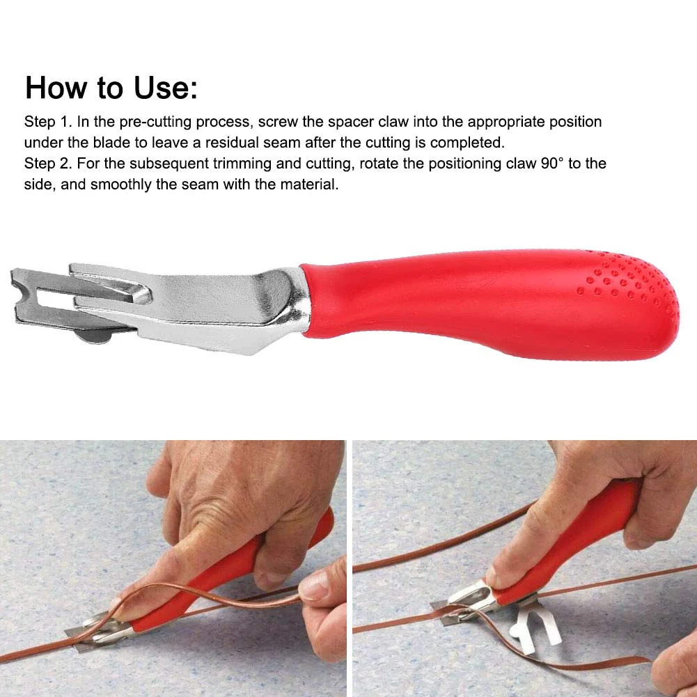 Paring Knife for Trimming Floor Weld Surfaces, 180mm Manual Welding Leveling Machine Made of Zinc Aluminium Alloy and PVC Vinyl Floors with 3 Blades - Image 6
