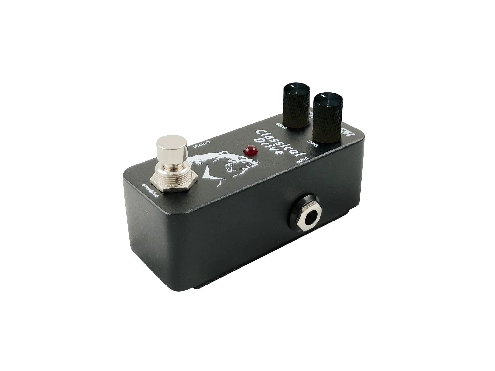 Part of the MINI pedal series Classical Drive MINI Pedal - Vintage Overdrive, True Bypass, Analog Circuitry, Drive & Level Controls, Compact Design. Designed/Made in Taiwan - Image 2