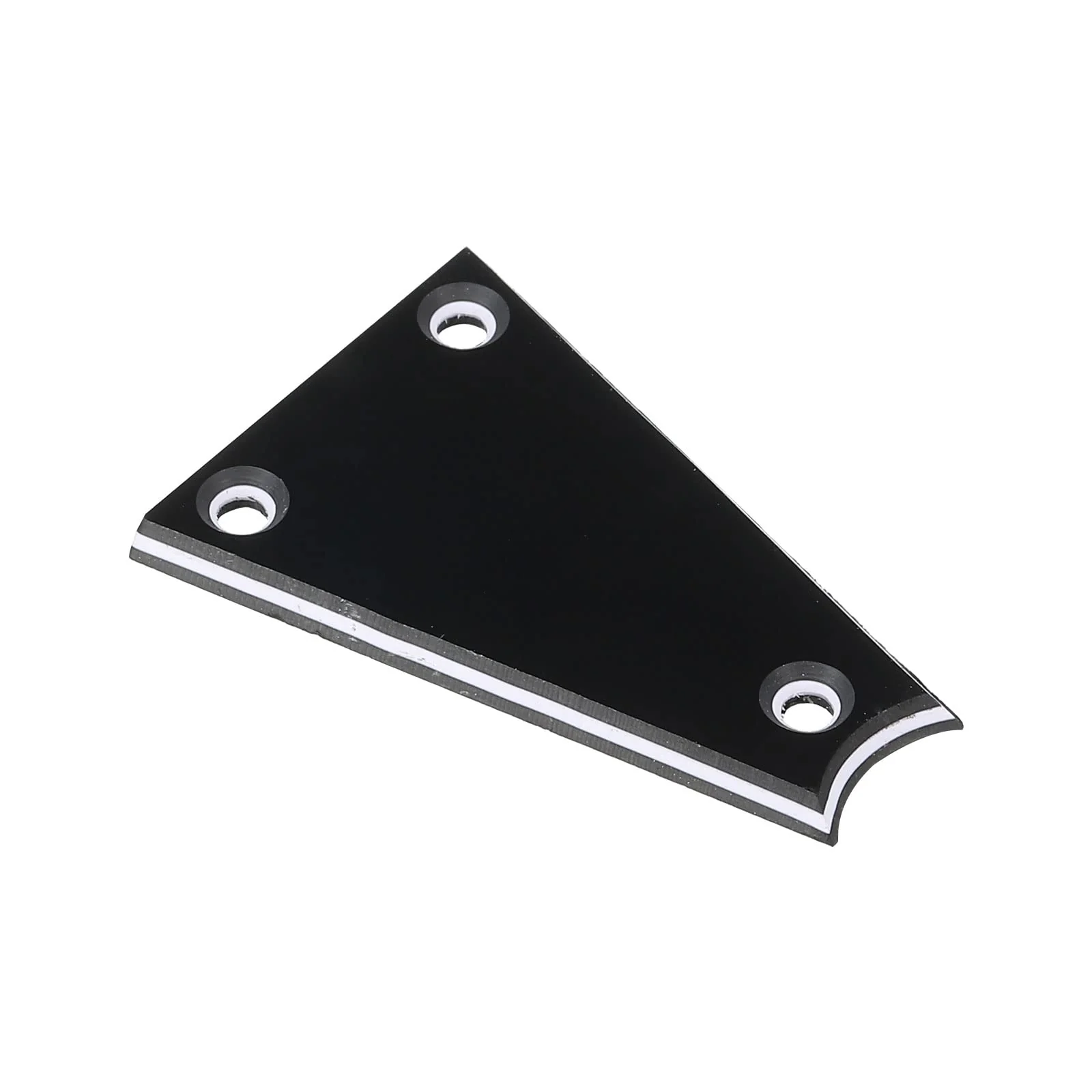 PATIKIL Metal Guitar Rod Cover Plate 3 Ply 3 Holes Black for Electric Guitar Bass Accessory - Image 4
