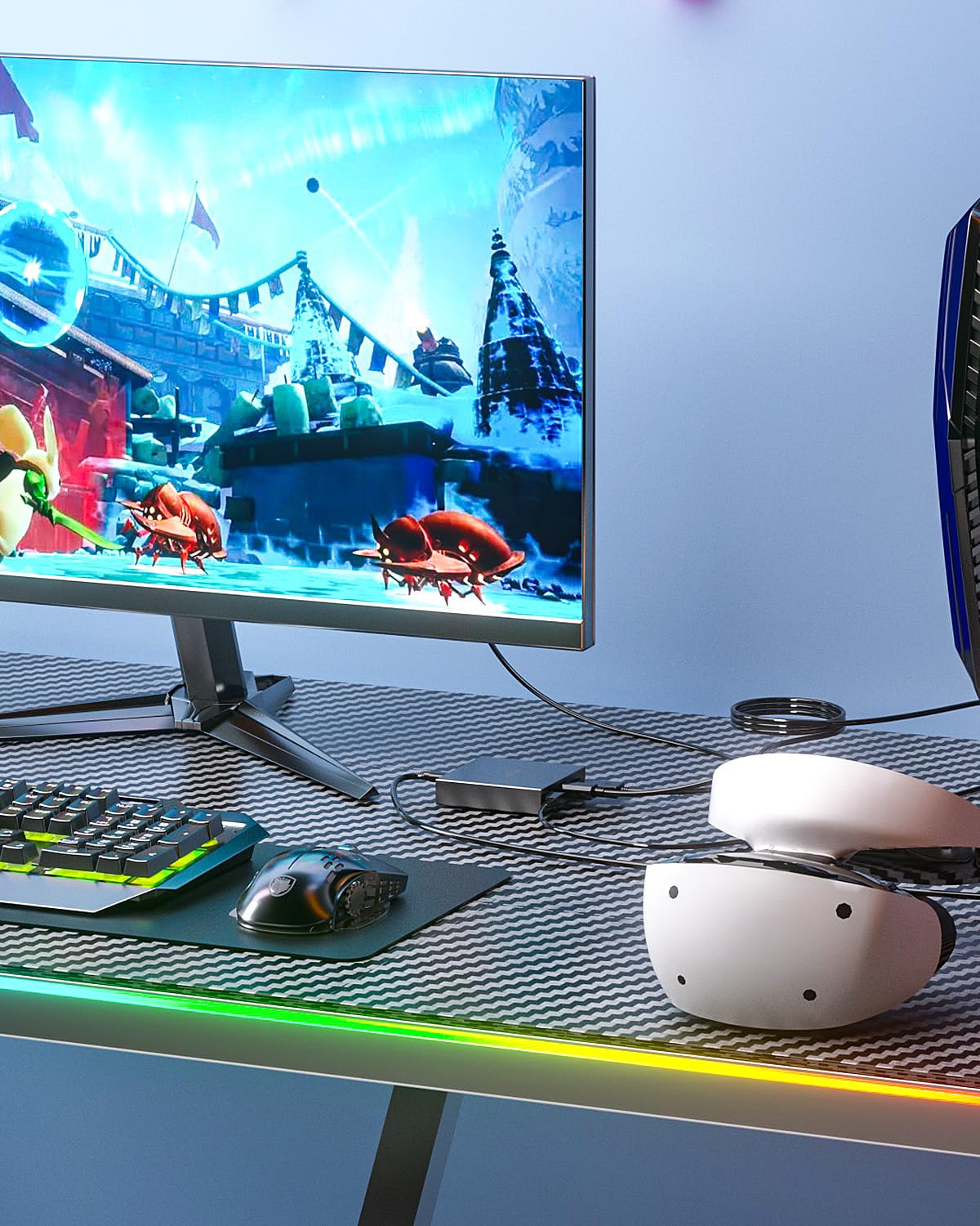 PC Adapter for VR2 Headset, VR2 to PC Converter for SteamVR Gaming on Windows, Stable Signal with Durable Aluminum Alloy Housing - Image 7