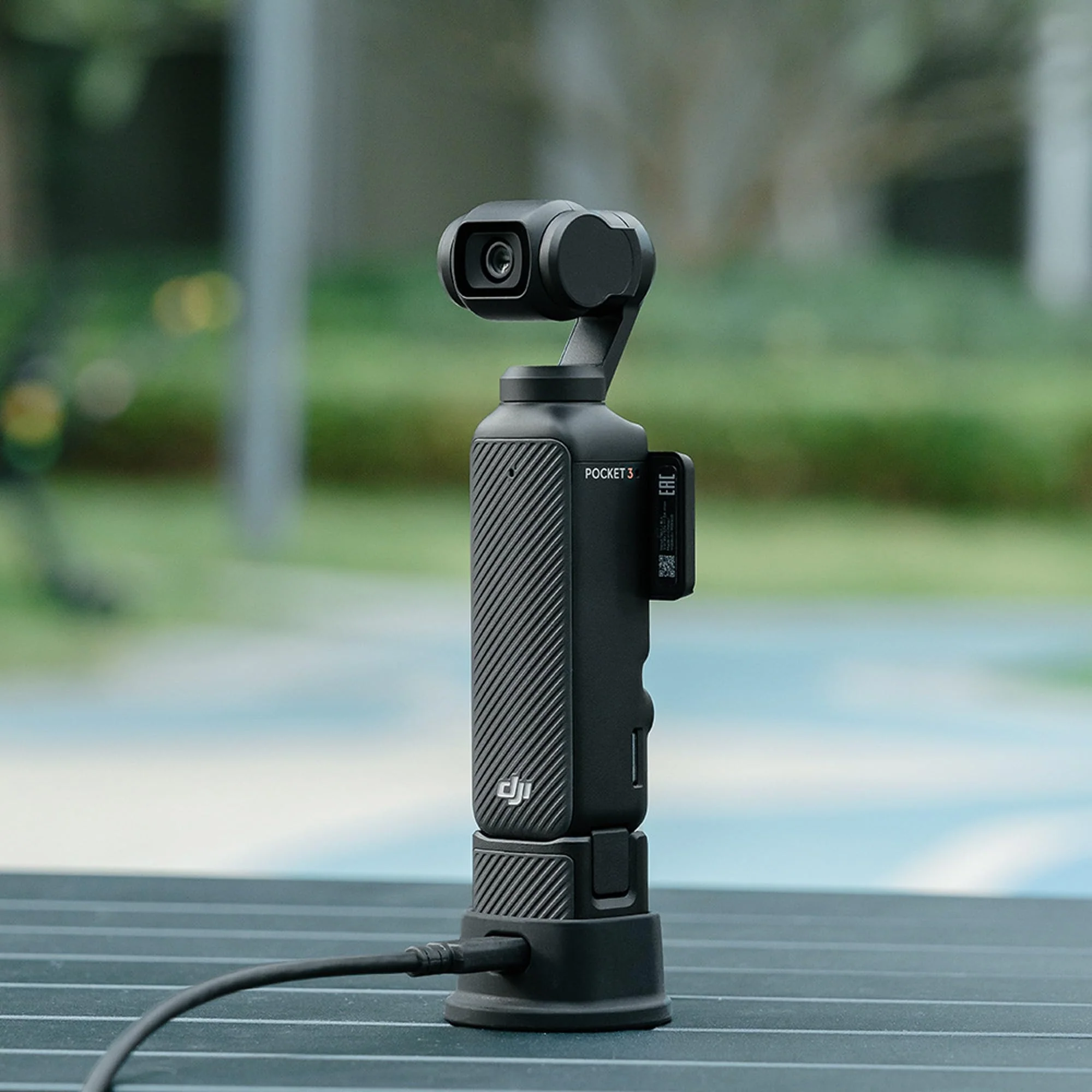 PCTC Silicone Non-Slip Desktop Mount for DJI Osmo Pocket 3, Lightweight and Compact, OSMO Pocket 3 Accessories (Silicone Black) Non-Slip Mount-B - Image 6