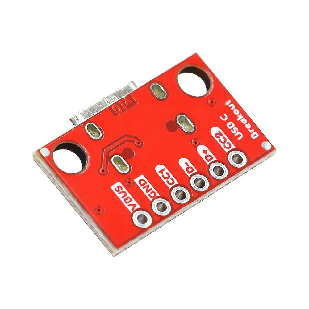 PENGLIN 5pcs USB Type C Breakout Board Serial Breakout Socket 6P 2.54 mm PCB Converter Board 5 x USB C - Image 6