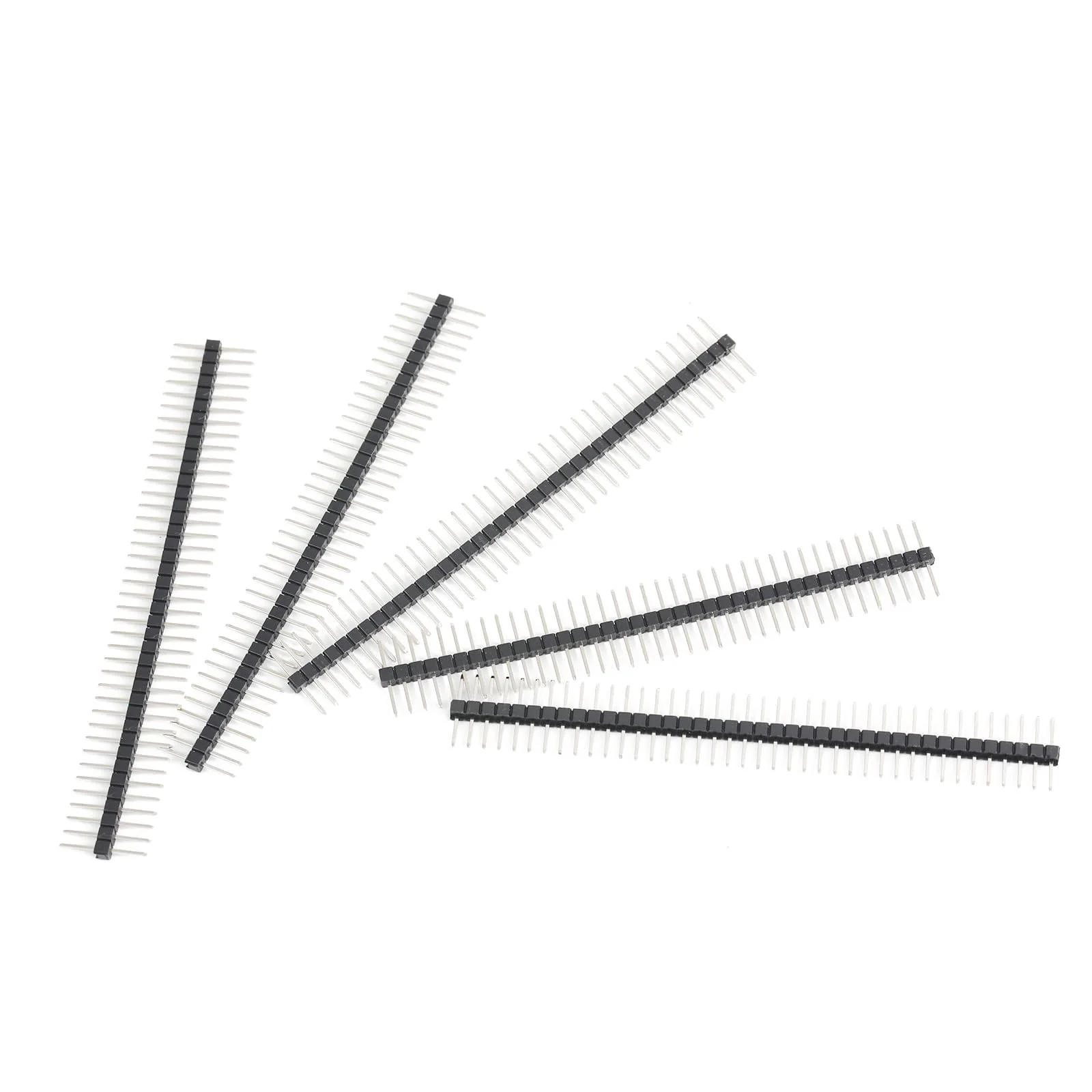 PENGLIN Pack of 20 Long Pins 40 Pin Breakaway Headers 2.54 mm Pitch Same Length Long Centred 6.25 mm on Both Sides 15 mm Total - Image 2