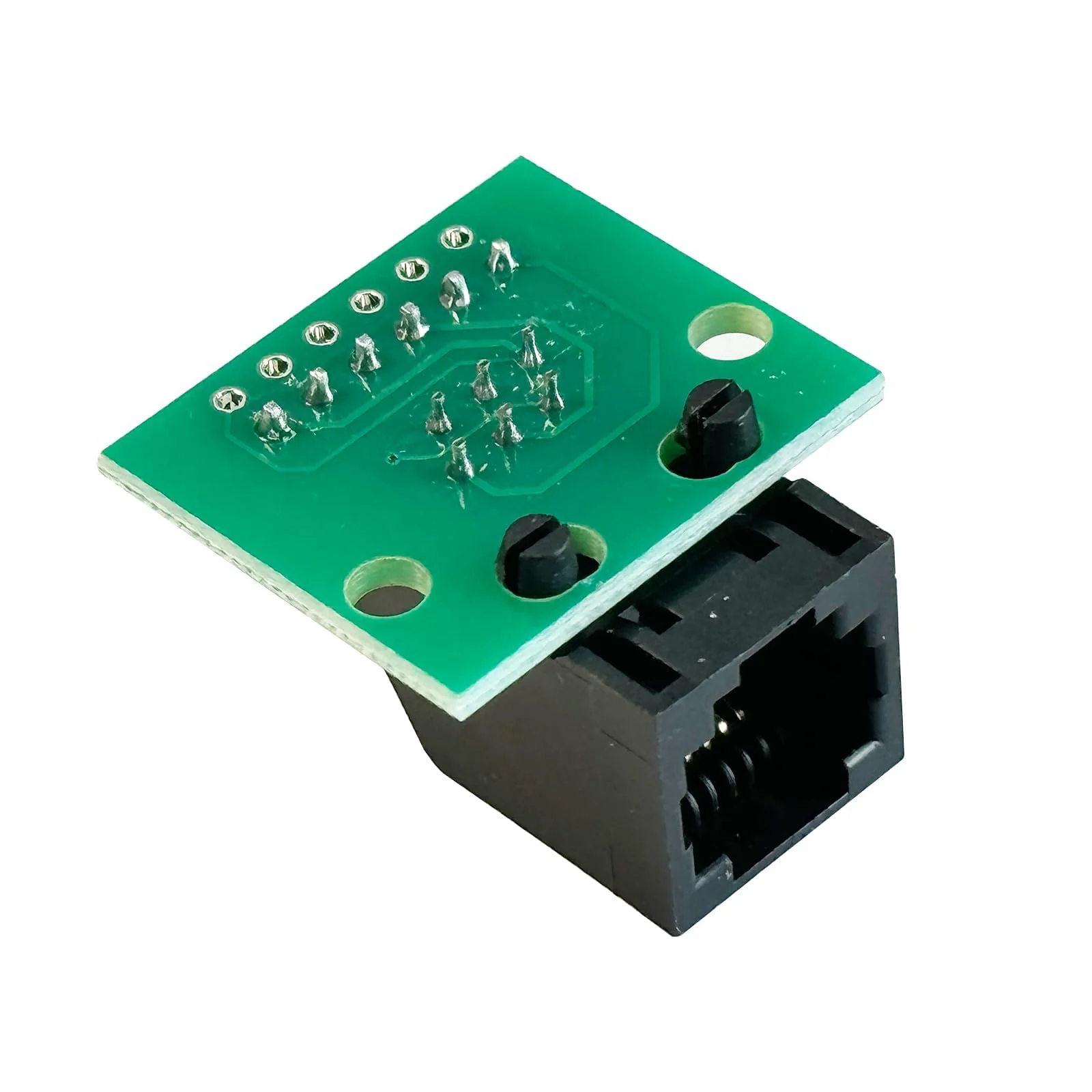 PENGLIN RJ11 Socket with Circuit Board, RJ11 6P6C Breakout Board with Pin, RJ11 6-pin Telephone Socket Adapter, Pack of 2 - Image 7