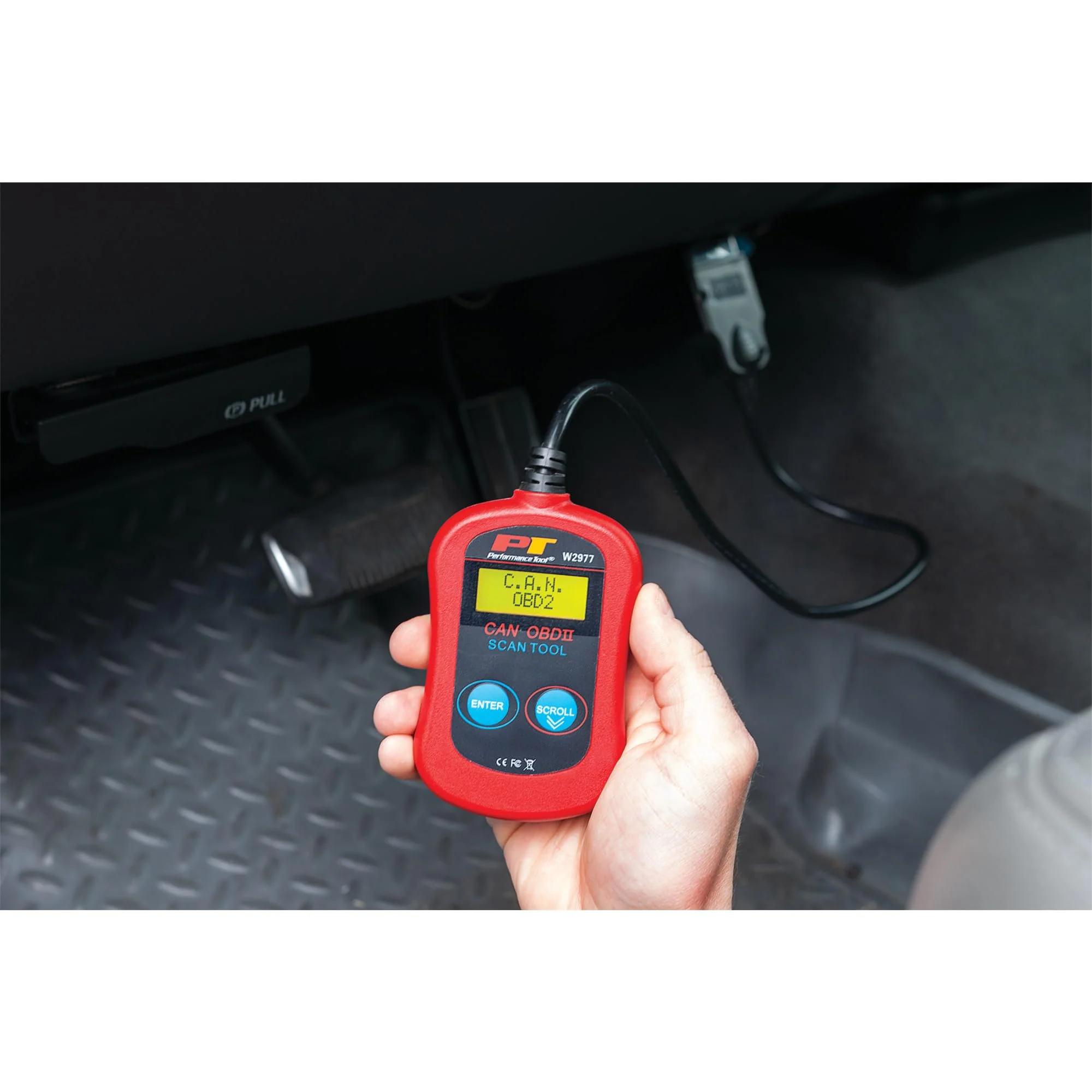 Performance Tool W2977 CAN OBD II Scanner Tool for Check Engine Light & Diagnostics, Direct Scan and Read Out CAN OBD II Scanner Tool Basic Model - Image 2
