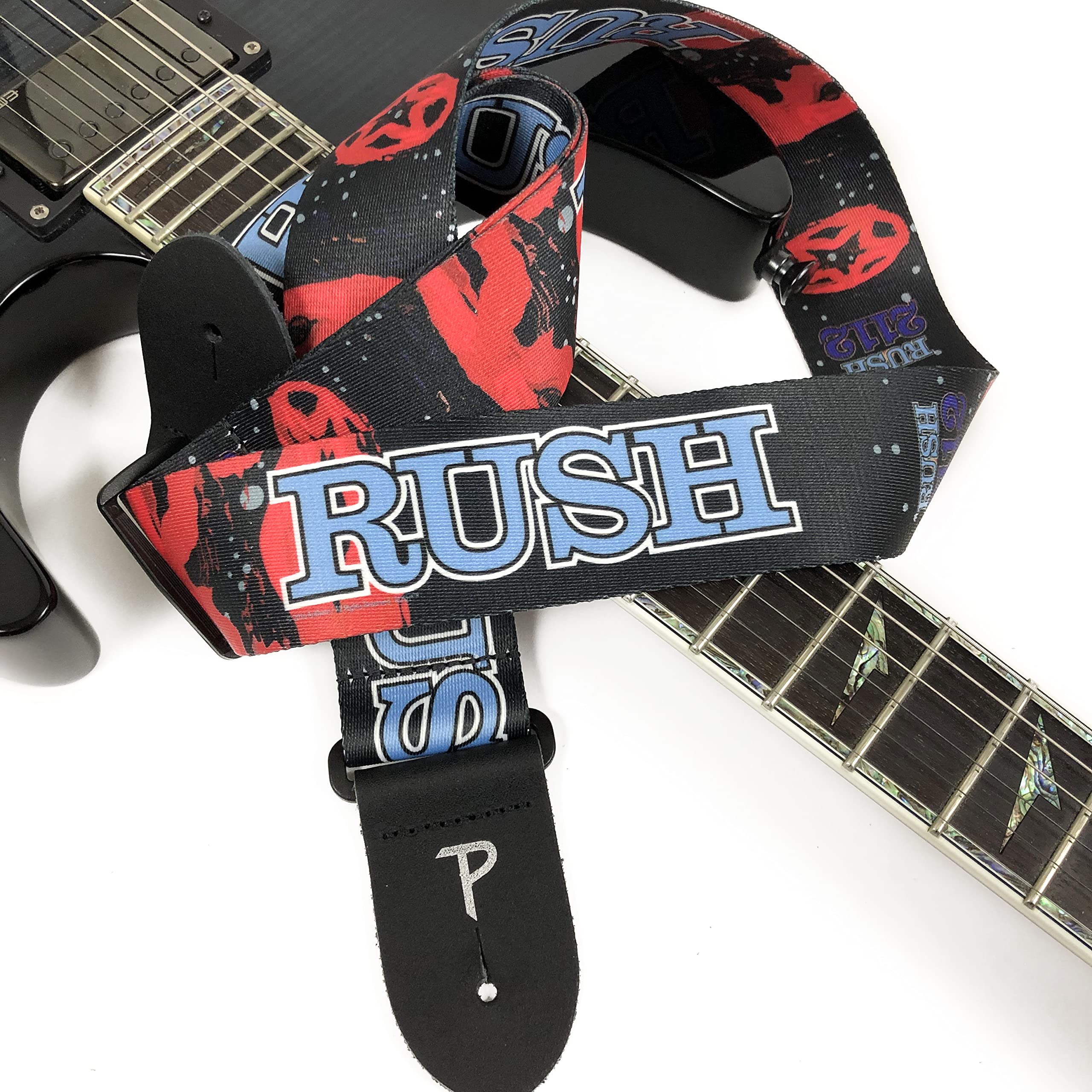 Perri's Leathers Ltd. - Rush Official Licensed Polyester Guitar Strap - Adjustable Guitar Strap from 39" to 58" for Electric, Bass, Acoustic Guitar (LPCP-8030) 44.5" to 53" - Image 3
