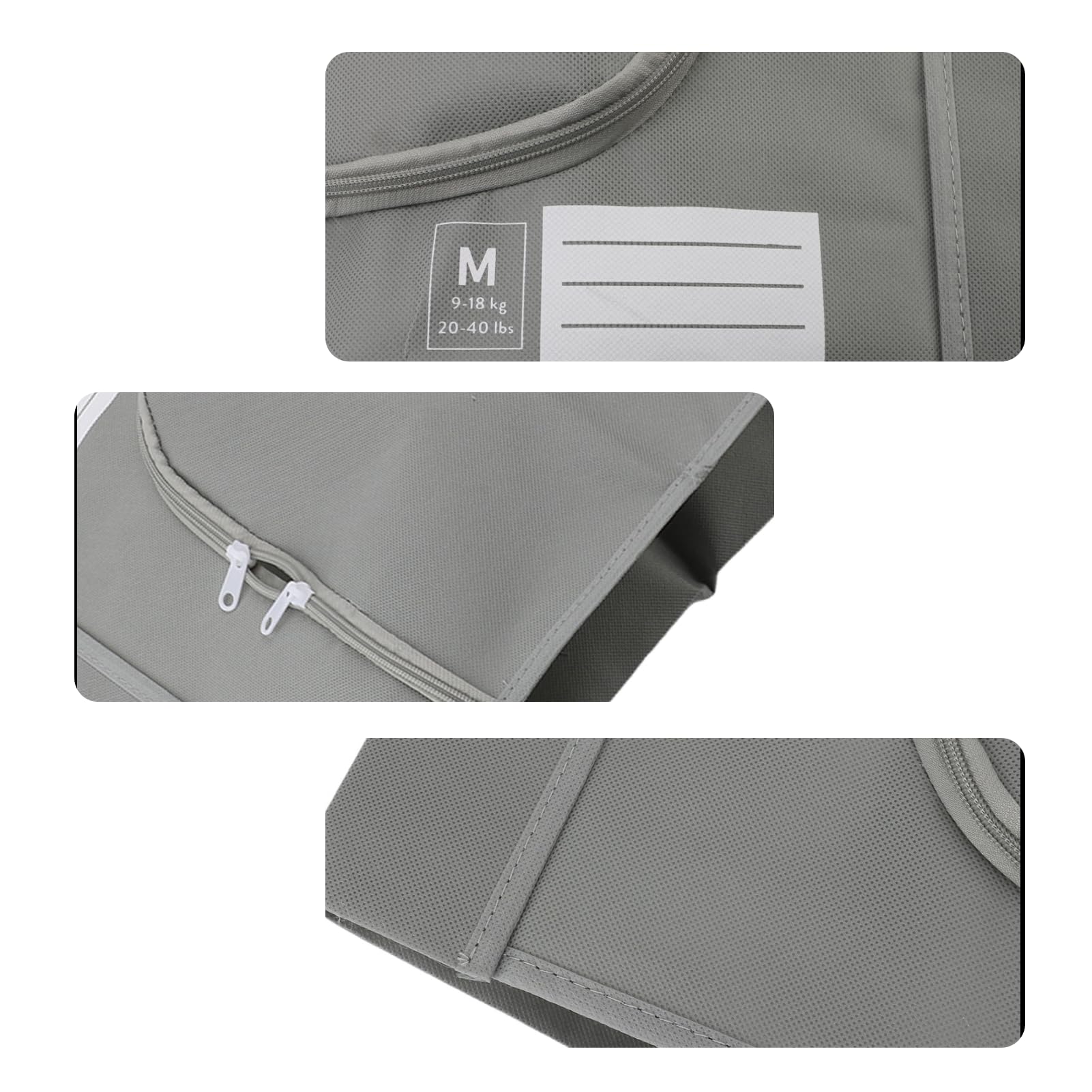 Pet Funeral Body Bag Pet Funeral Bag Non Woven Pet Coffin for Funeral and Cremation Odor Control (S) (M) Size M - Image 5