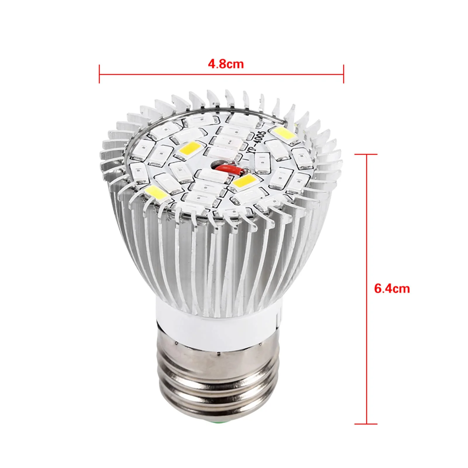 Pflanzenlampe,Pflanzenlampe Vollspektrum Pflanzenlampe E27 LED Wachstumslicht Wachstumslampe für DIY-Hydrokultur-Pflanzenblume - Image 2
