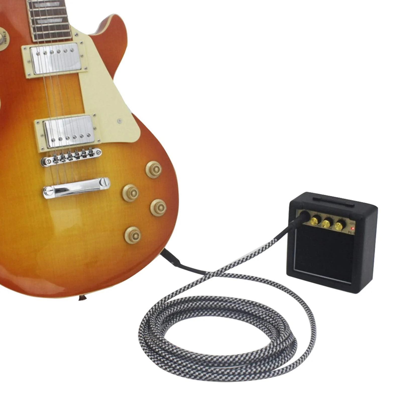 PG-3 Portable Bass Speaker, Mini Guitar Amplifier, 3W for Electric Guitar & Bass - Image 8