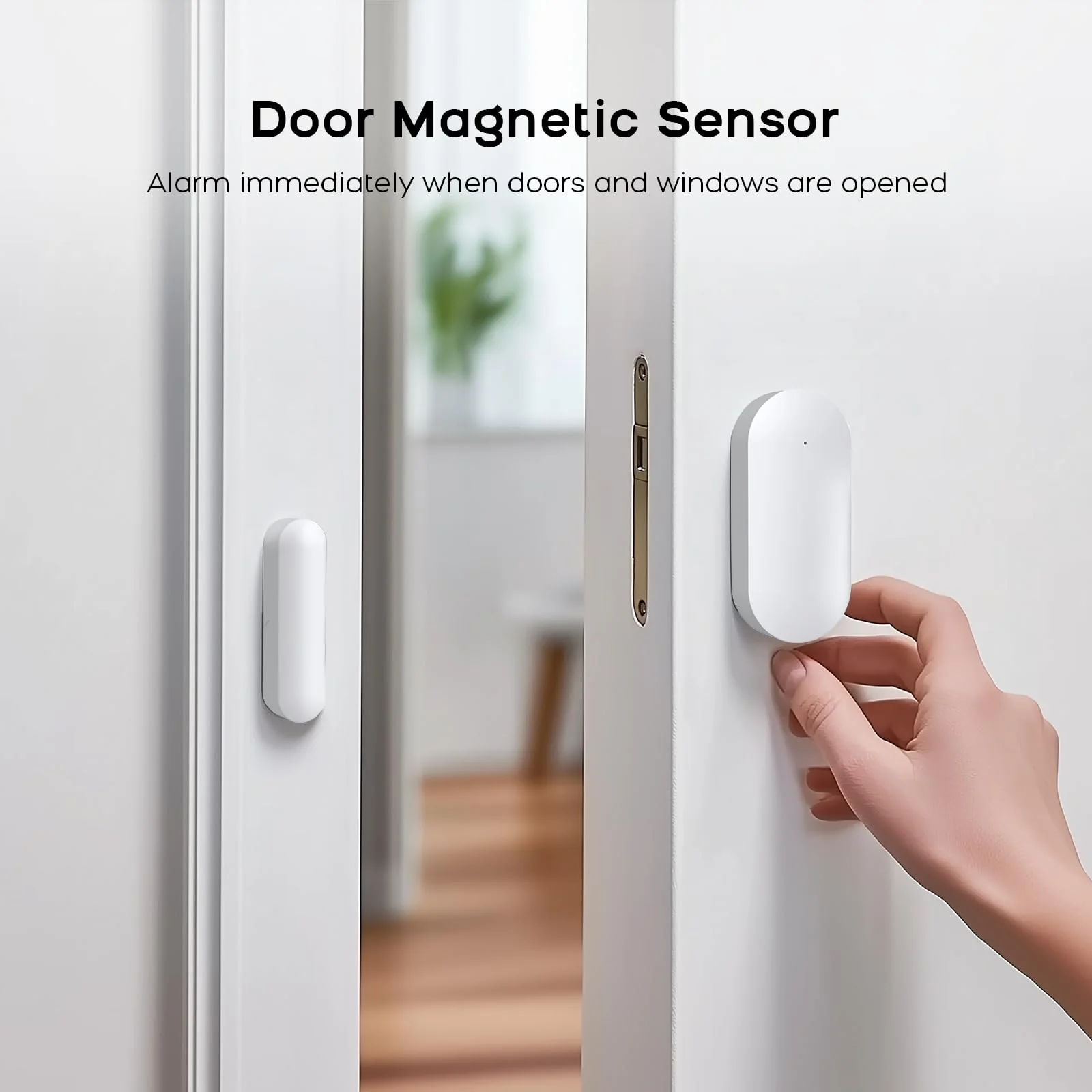 PGST Home Security Systems 8-Piece Kit,Alarm System for Home Security,App Alerts,Door Sensors,Motion Detection,WiFi Alarm,Compatible with Alexa,No Subscription,for Home Security and Kids Safety 8-Kits-A - Image 4