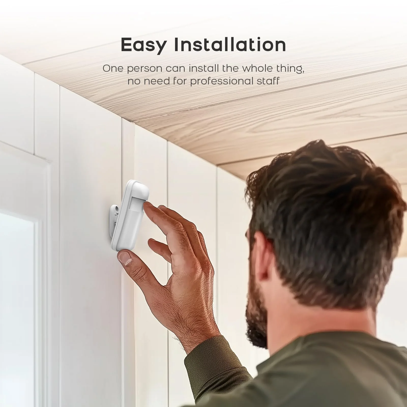 PGST Home Security Systems 8-Piece Kit,Alarm System for Home Security,App Alerts,Door Sensors,Motion Detection,WiFi Alarm,Compatible with Alexa,No Subscription,for Home Security and Kids Safety 8-Kits-A - Image 7